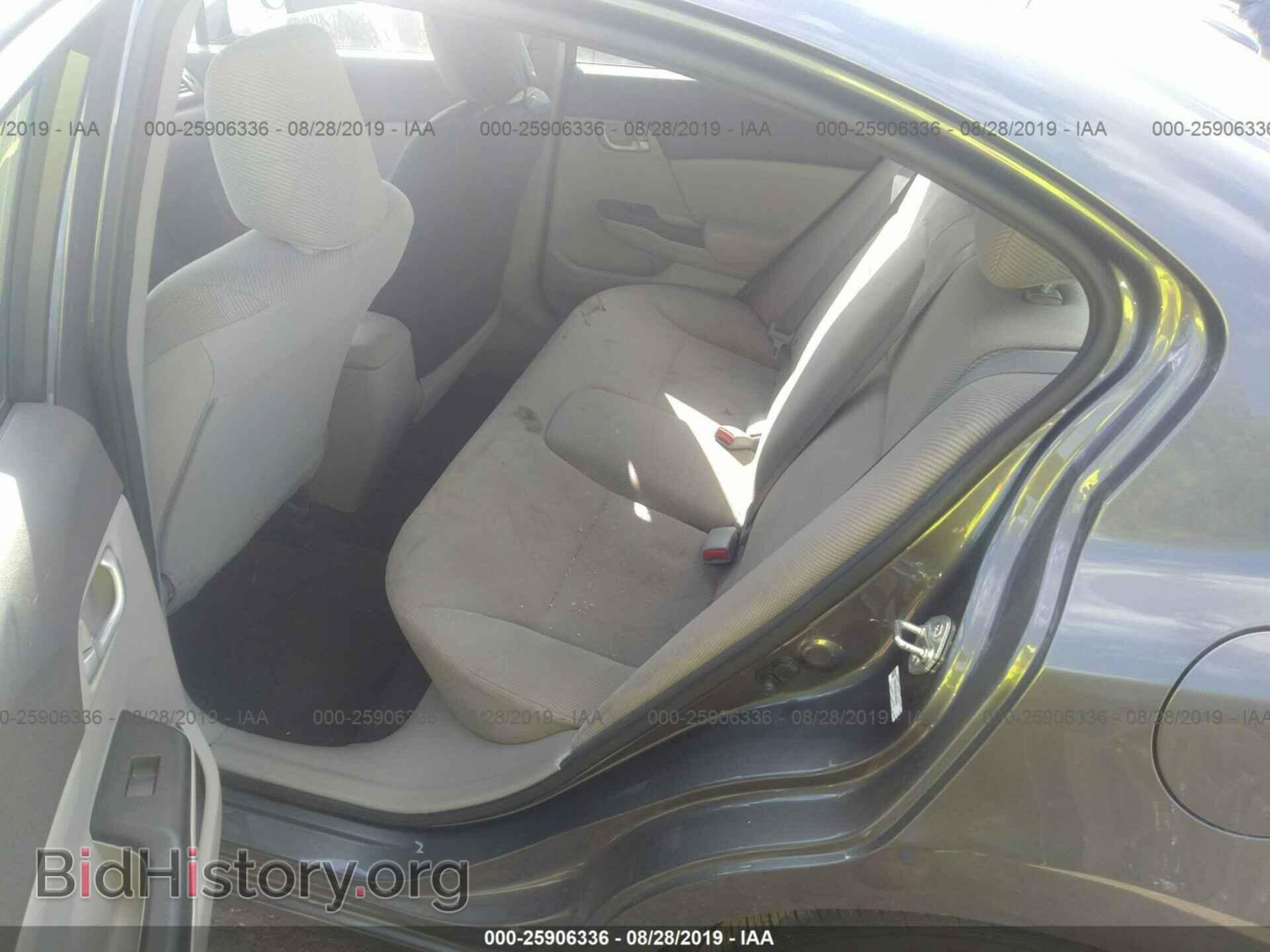 2012 HONDA CIVIC - VIN: 19XFB2F56CE005878 - Фото 8