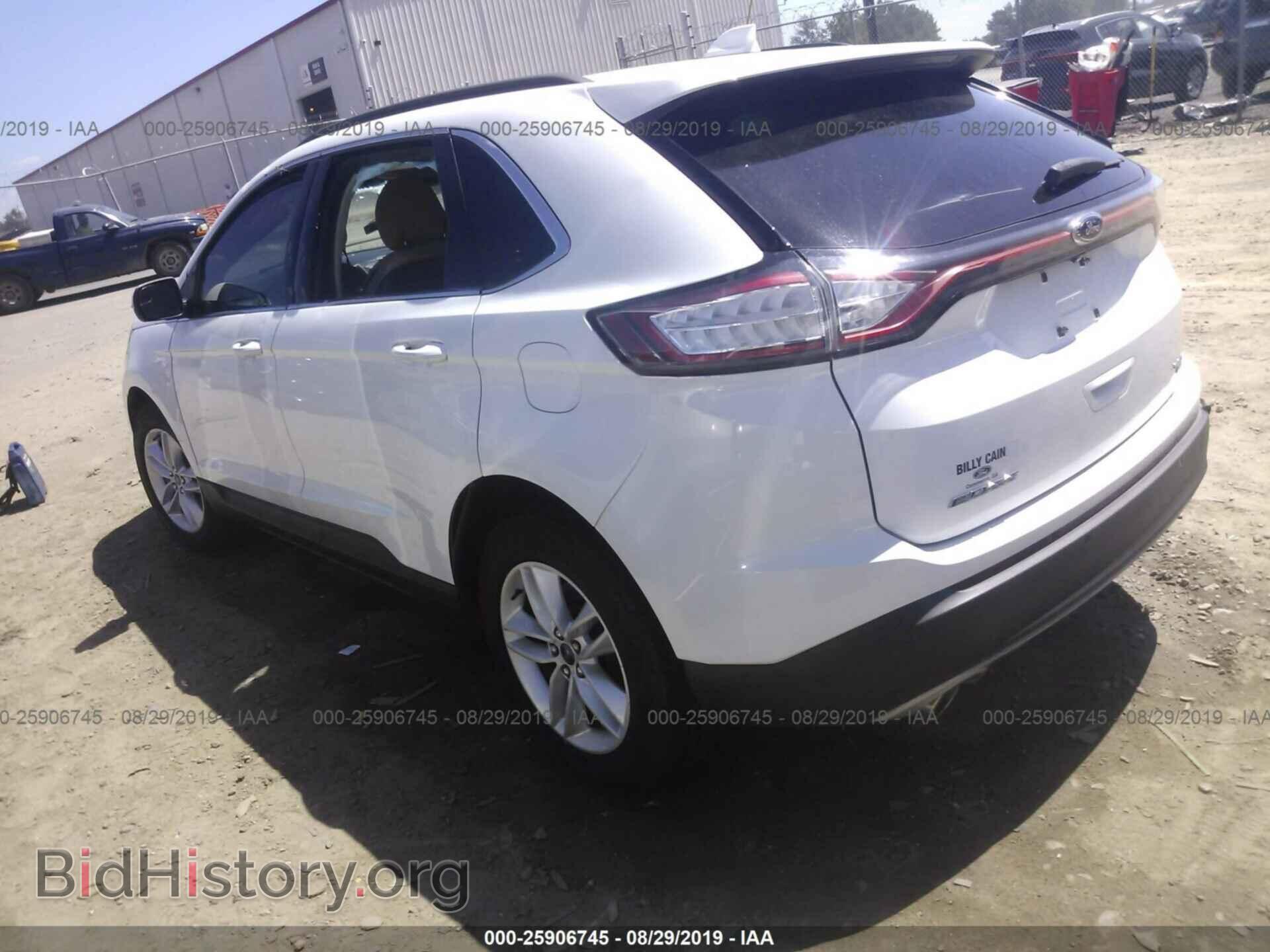 2015 FORD EDGE - VIN: 2FMTK4J8XFBB39963 - Фото 3