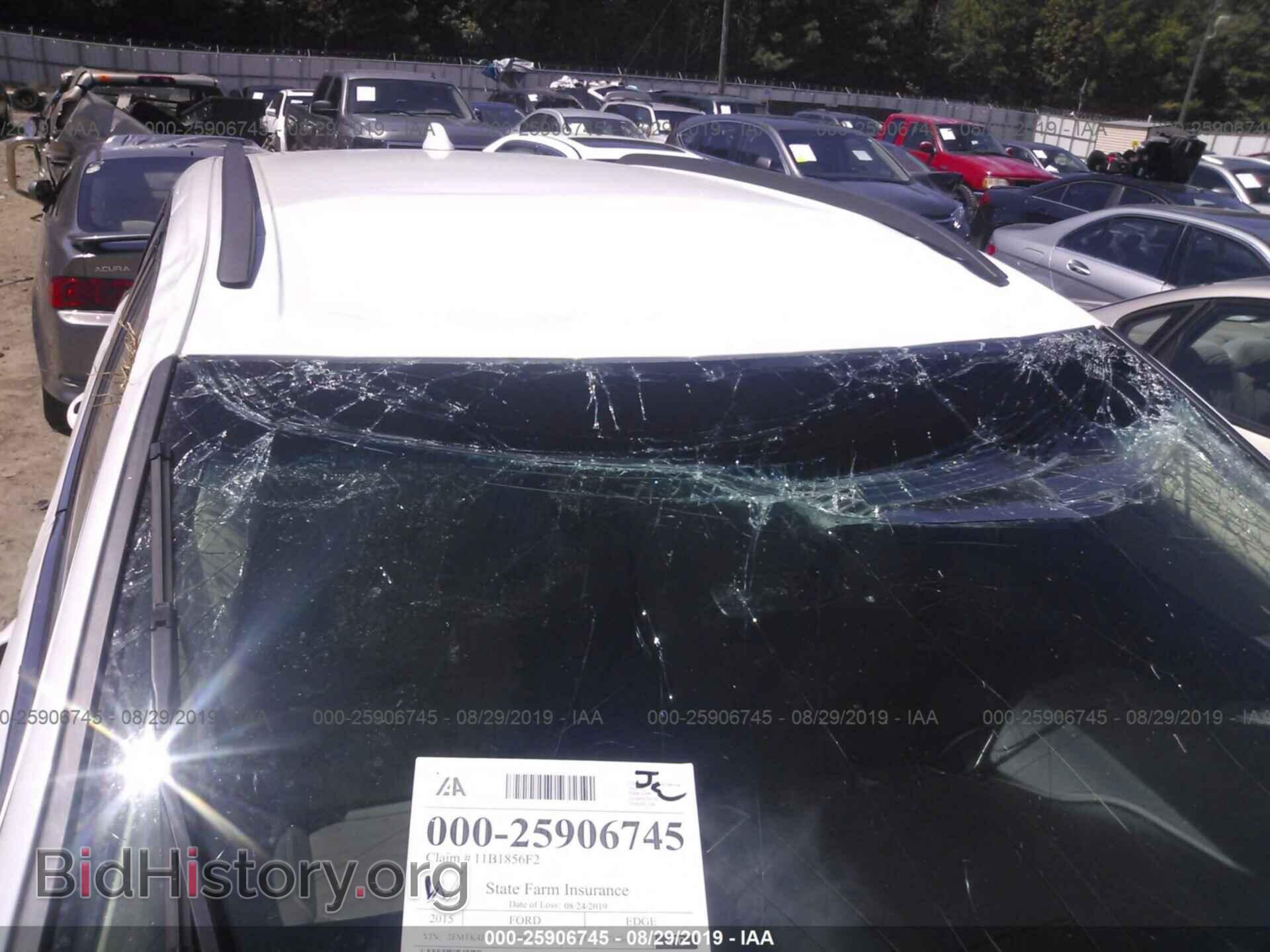 2015 FORD EDGE - VIN: 2FMTK4J8XFBB39963 - Фото 6