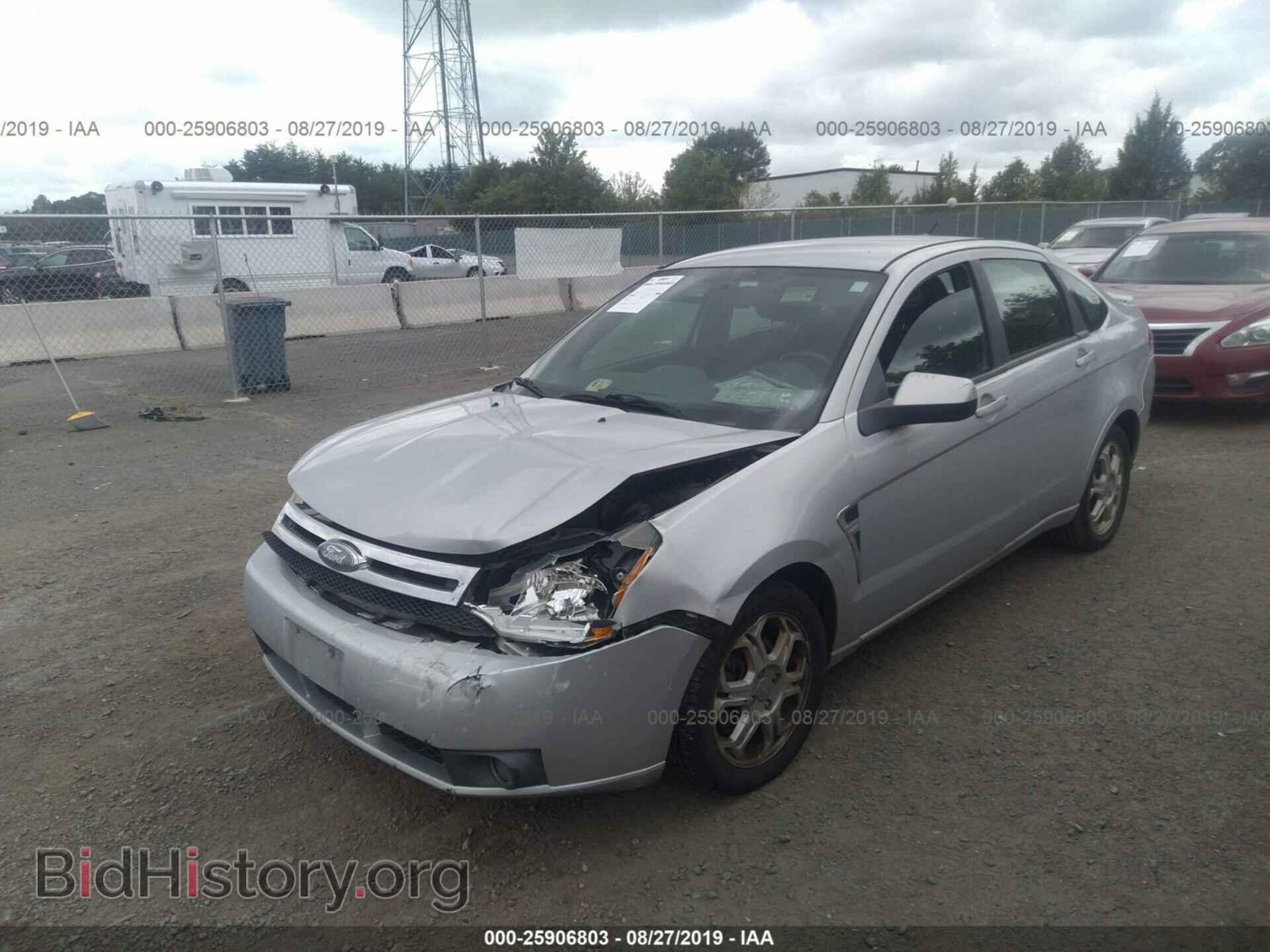 2008 FORD FOCUS - VIN: 1FAHP35N98W176256 - Фото 2