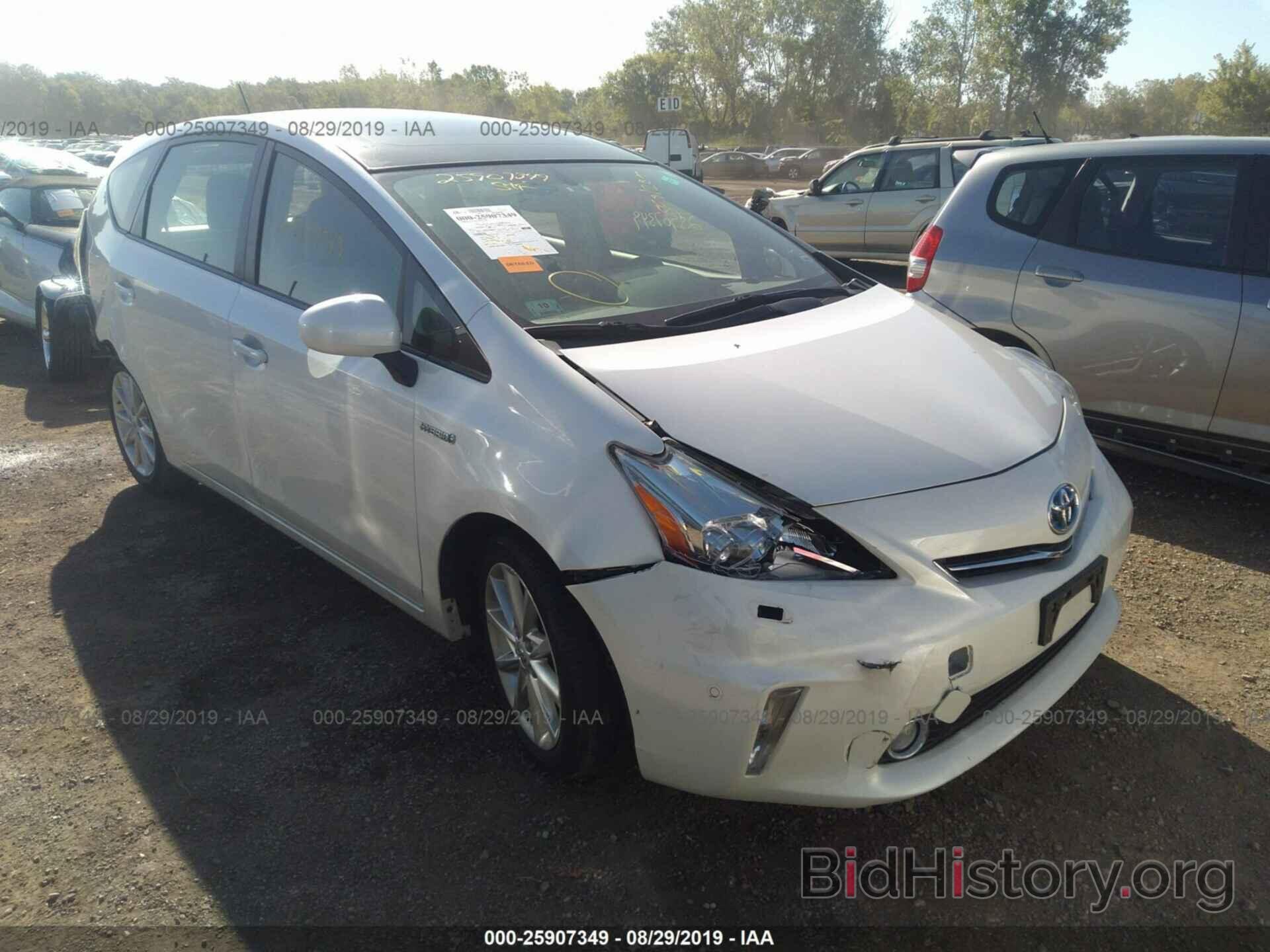 Photo JTDZN3EU8C3159857 - TOYOTA PRIUS V 2012