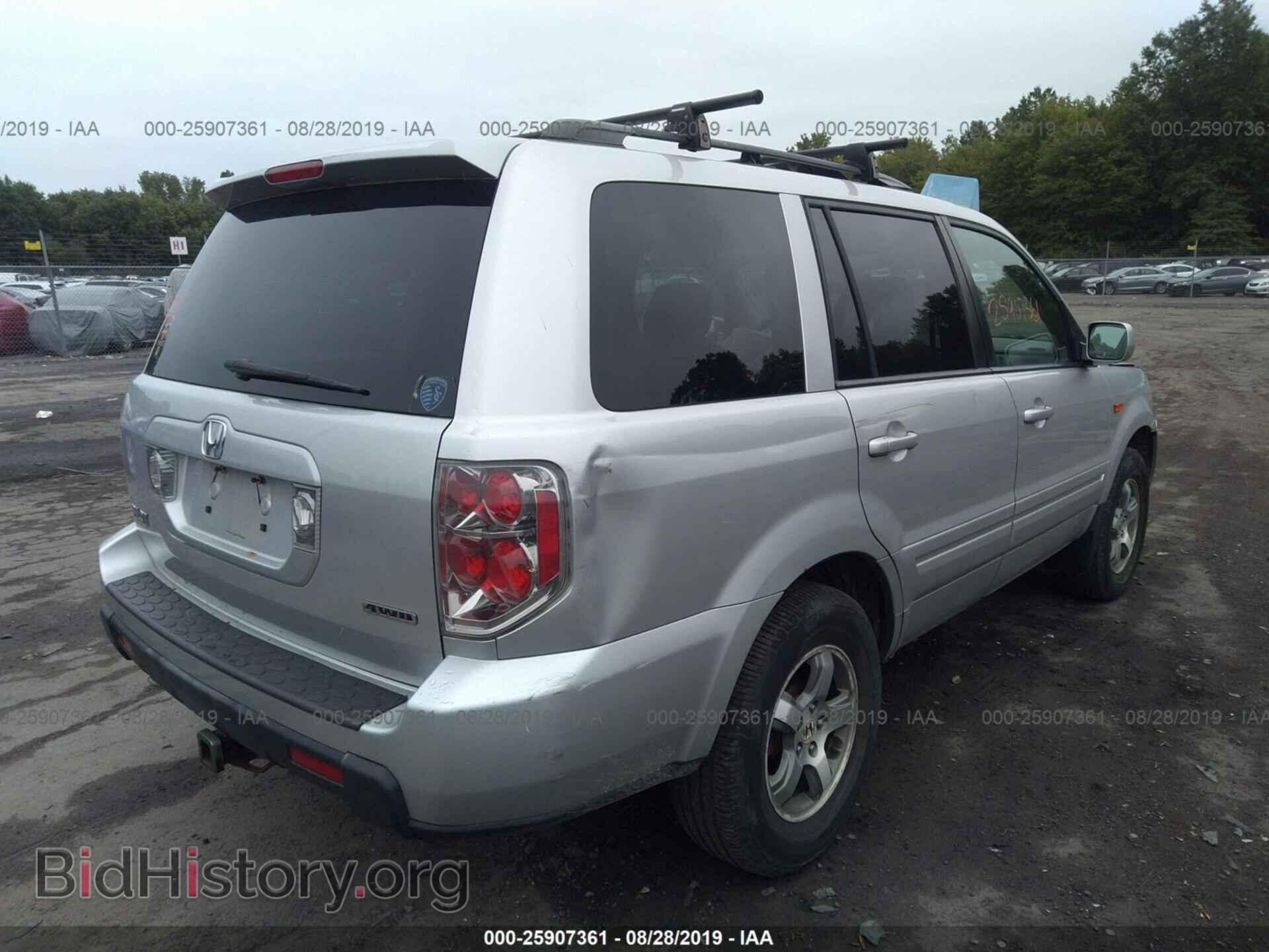 2006 HONDA PILOT - VIN: 5FNYF18666B019498 - Фото 4