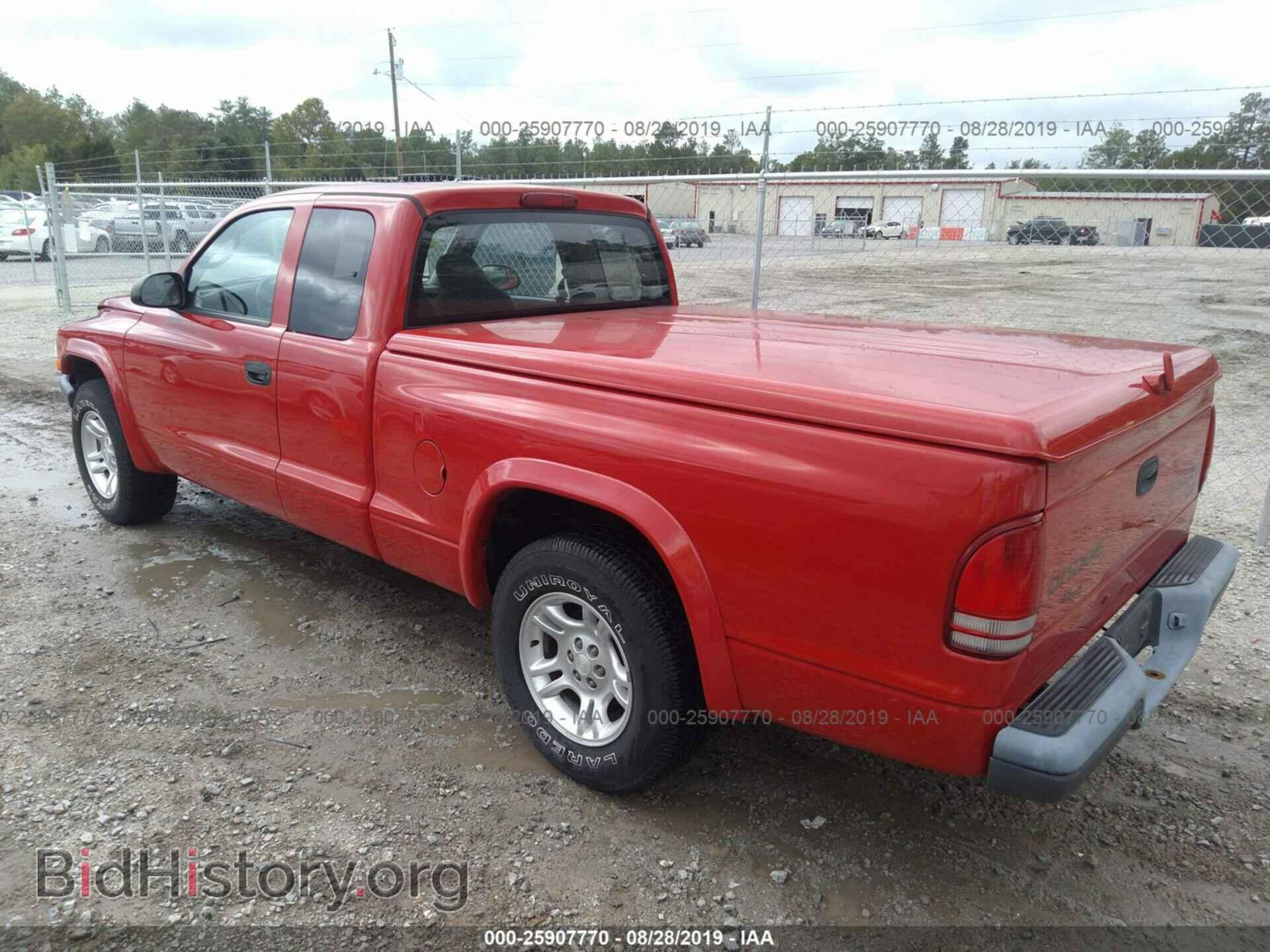 2004 DODGE DAKOTA - VIN: 1D7GL12KX4S548694 - Фото 3
