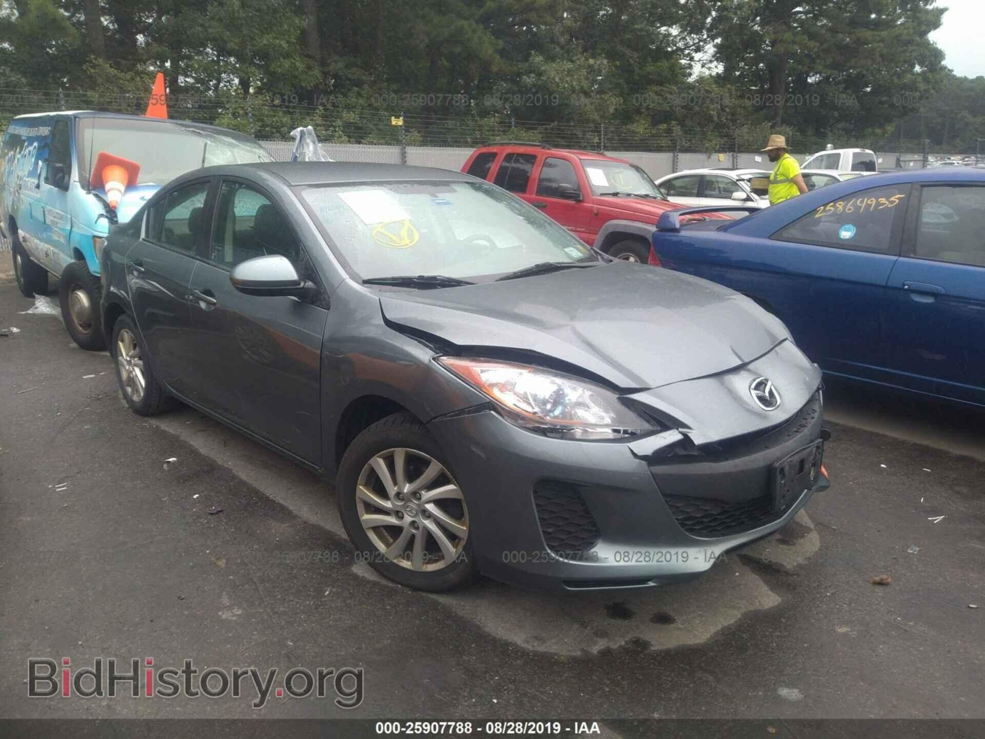 Фотография JM1BL1V87C1636045 - MAZDA 3 2012