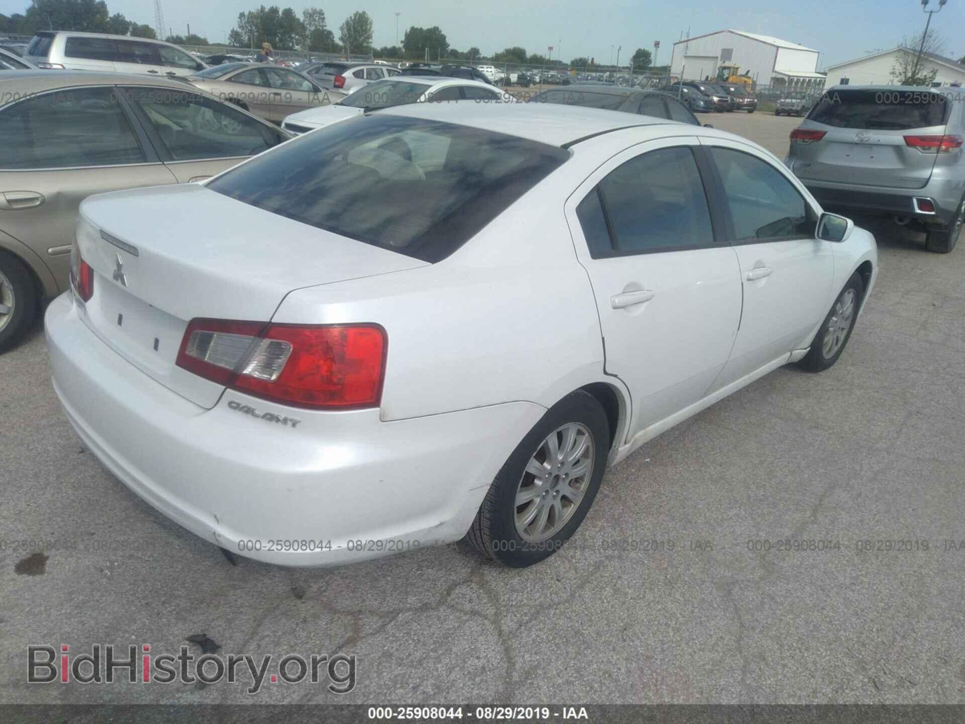 2012 MITSUBISHI GALANT - VIN: 4A32B2FF0CE007190 - Фото 4