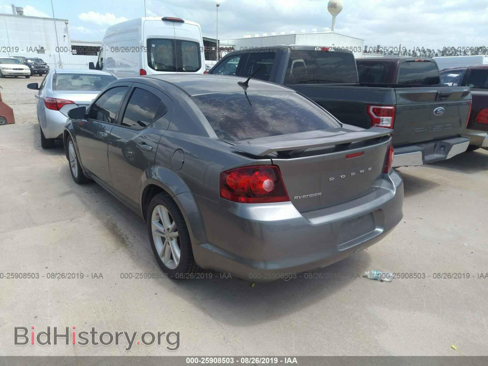 2013 DODGE AVENGER - VIN: 1C3CDZAG4DN717726 - Фото 3