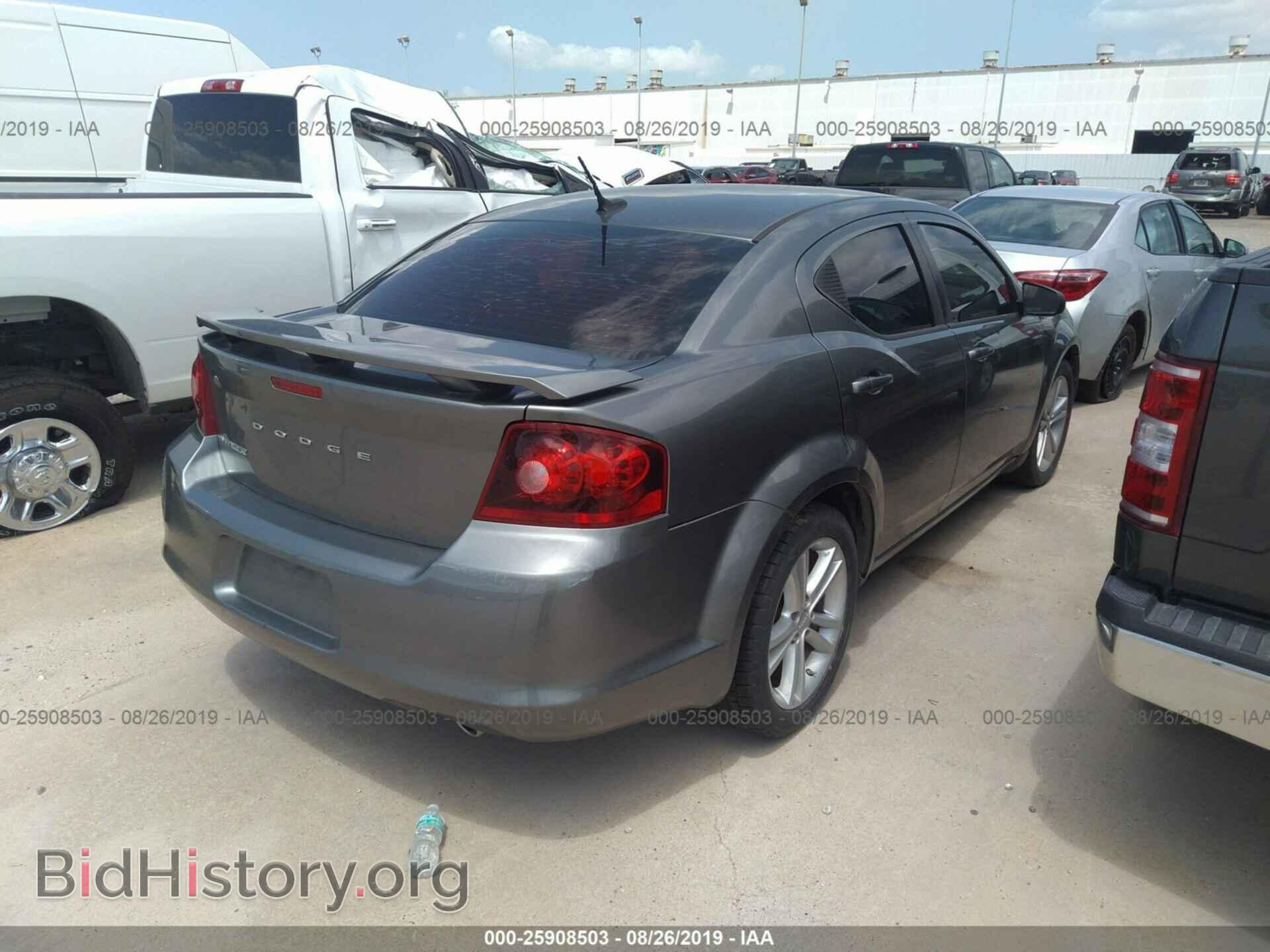 2013 DODGE AVENGER - VIN: 1C3CDZAG4DN717726 - Фото 4