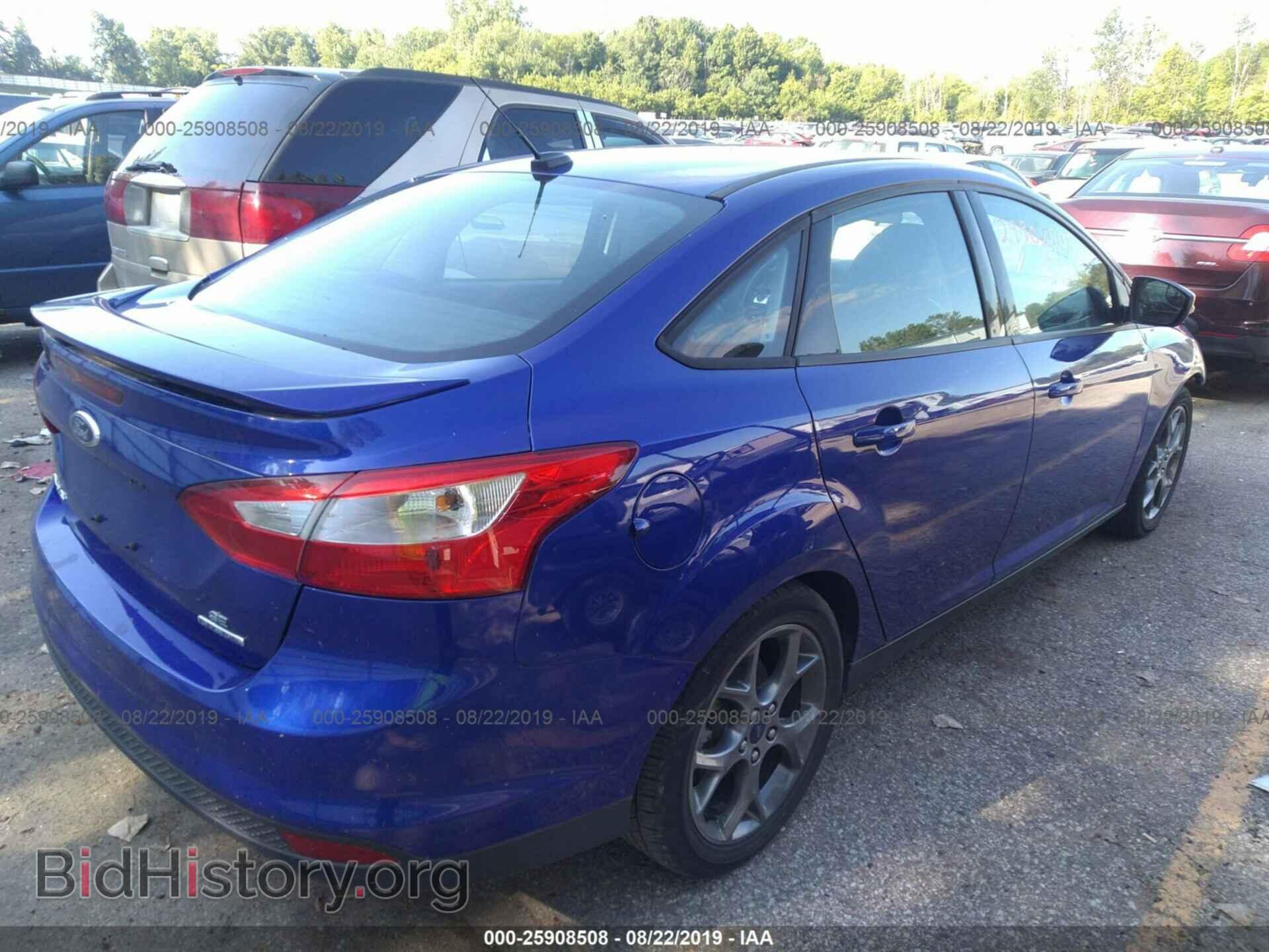 2014 FORD FOCUS - VIN: 1FADP3F24EL320487 - Фото 4