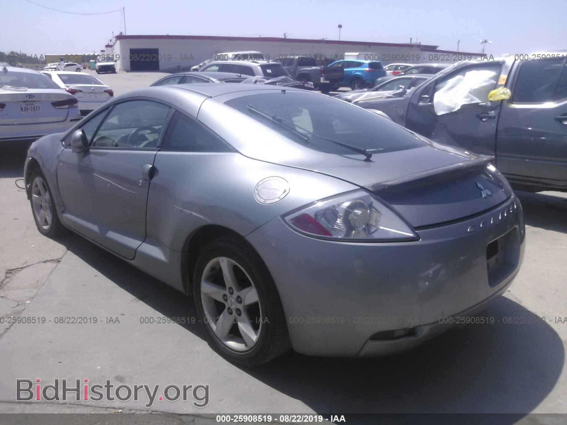 2007 MITSUBISHI ECLIPSE - VIN: 4A3AK24F17E007977 - Фото 3