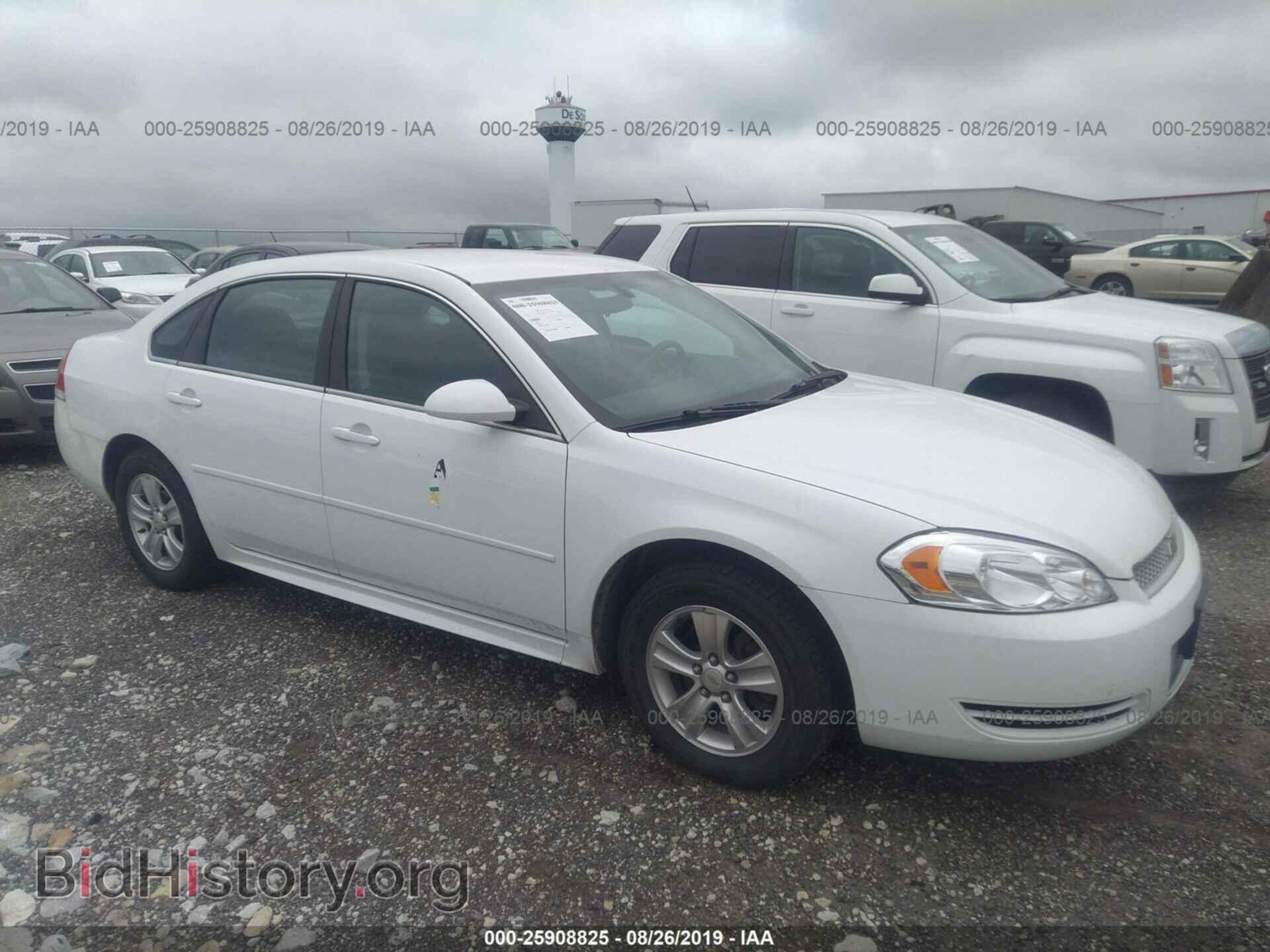 Фотография 2G1WF5E33C1215897 - CHEVROLET IMPALA 2012