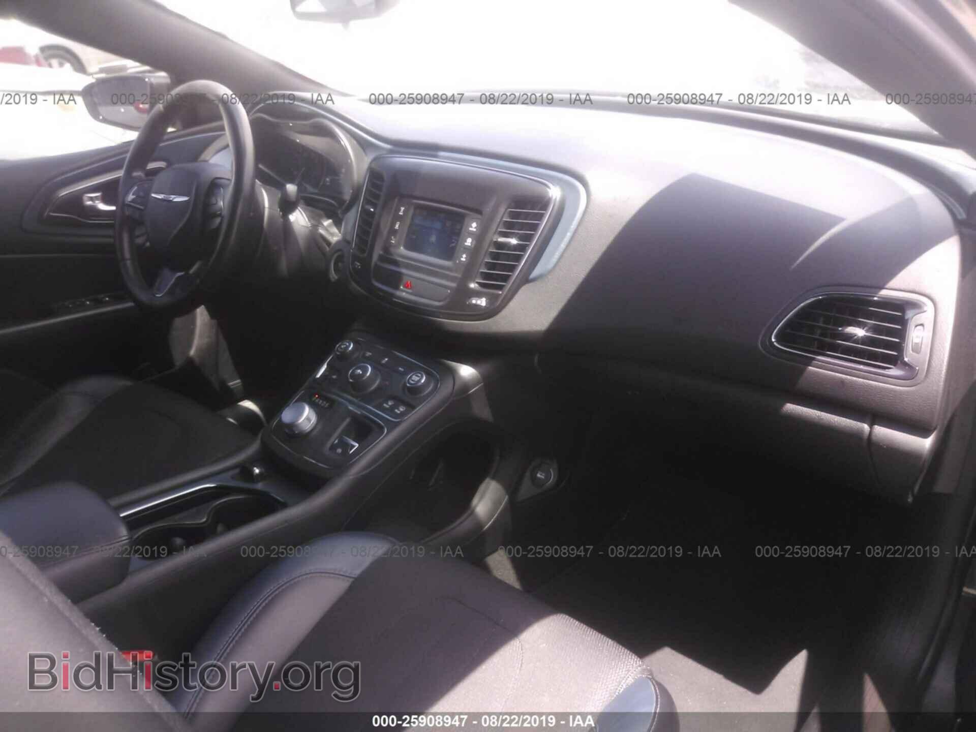 2016 CHRYSLER 200 - VIN: 1C3CCCBB3GN124222 - Фото 5
