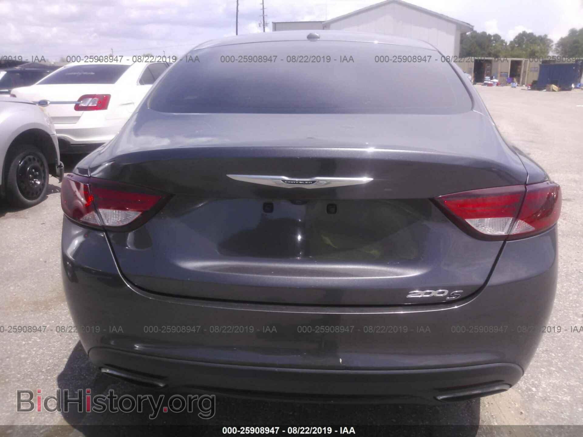 2016 CHRYSLER 200 - VIN: 1C3CCCBB3GN124222 - Фото 6
