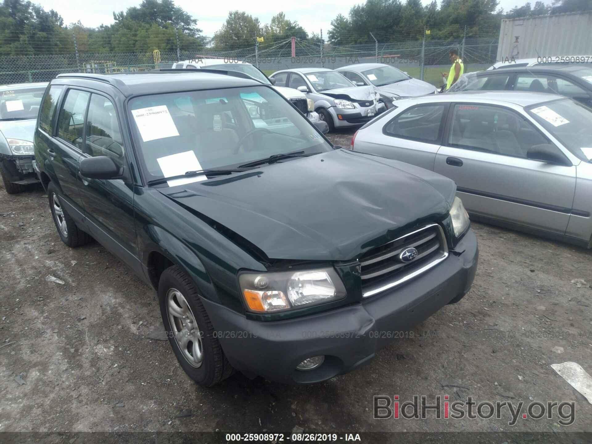Photo JF1SG63673H726263 - SUBARU FORESTER 2003
