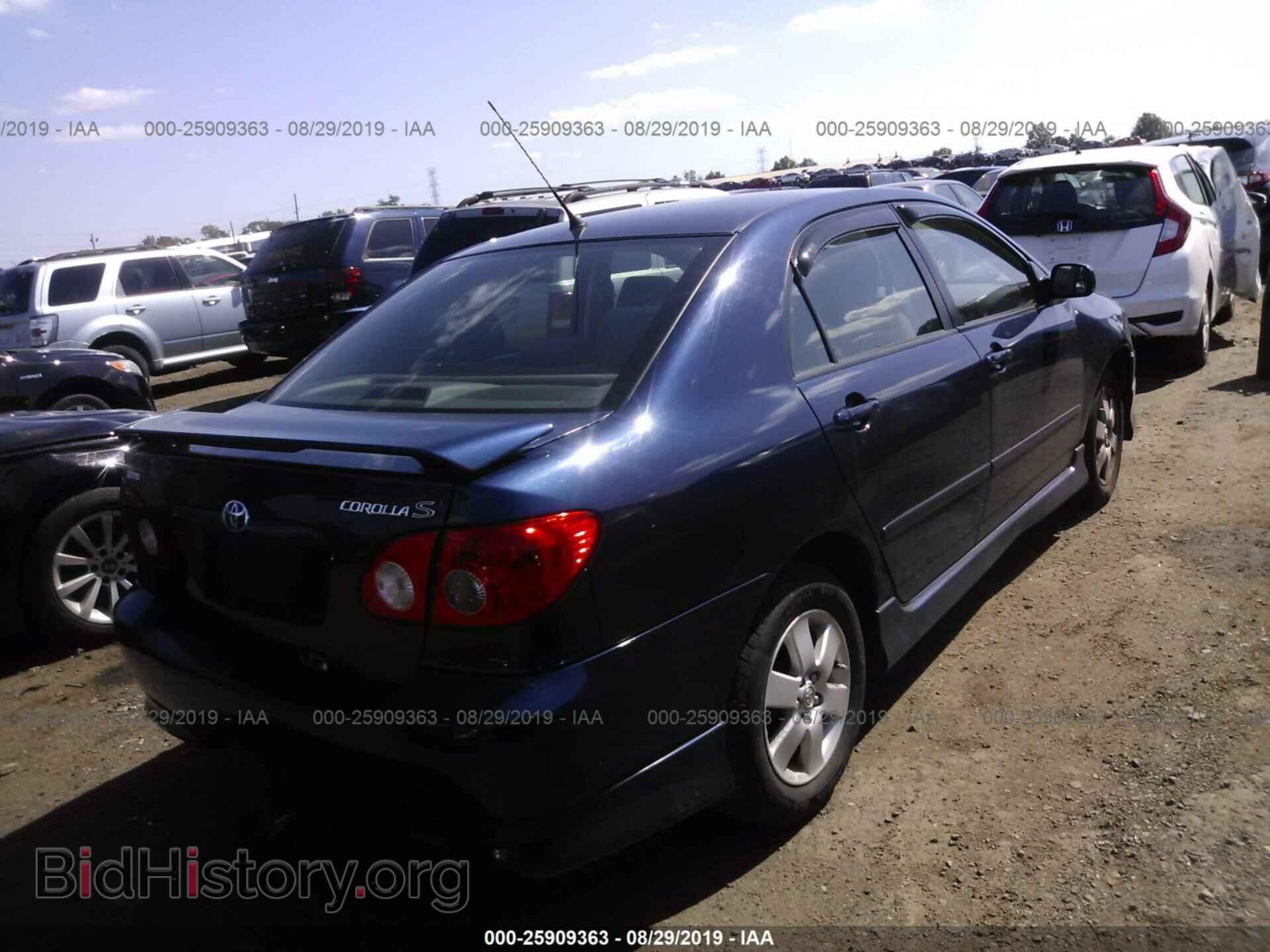 2007 TOYOTA COROLLA - VIN: 2T1BR32E87C843016 - Фото 4