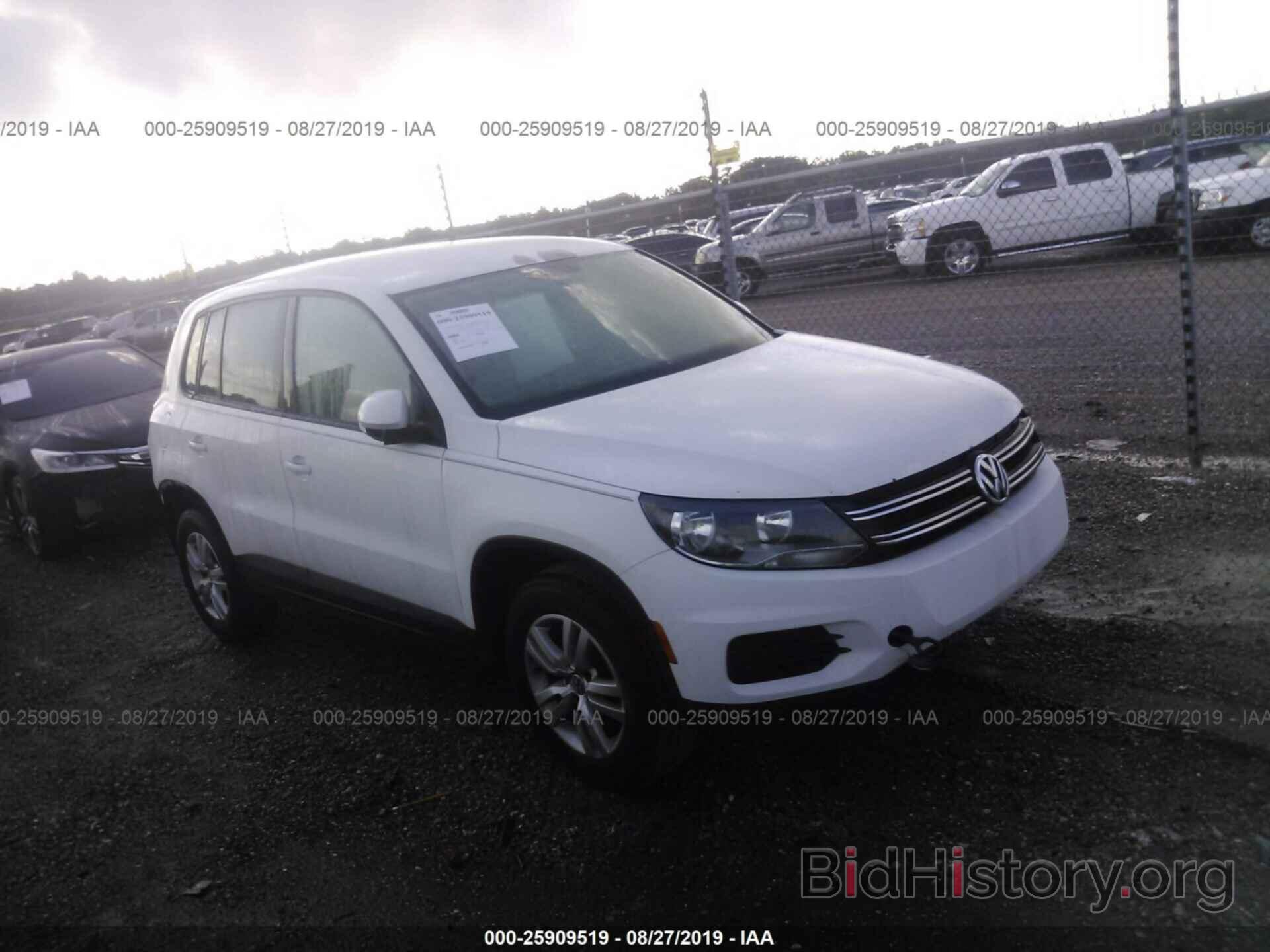 Photo WVGAV7AX8CW584025 - VOLKSWAGEN TIGUAN 2012