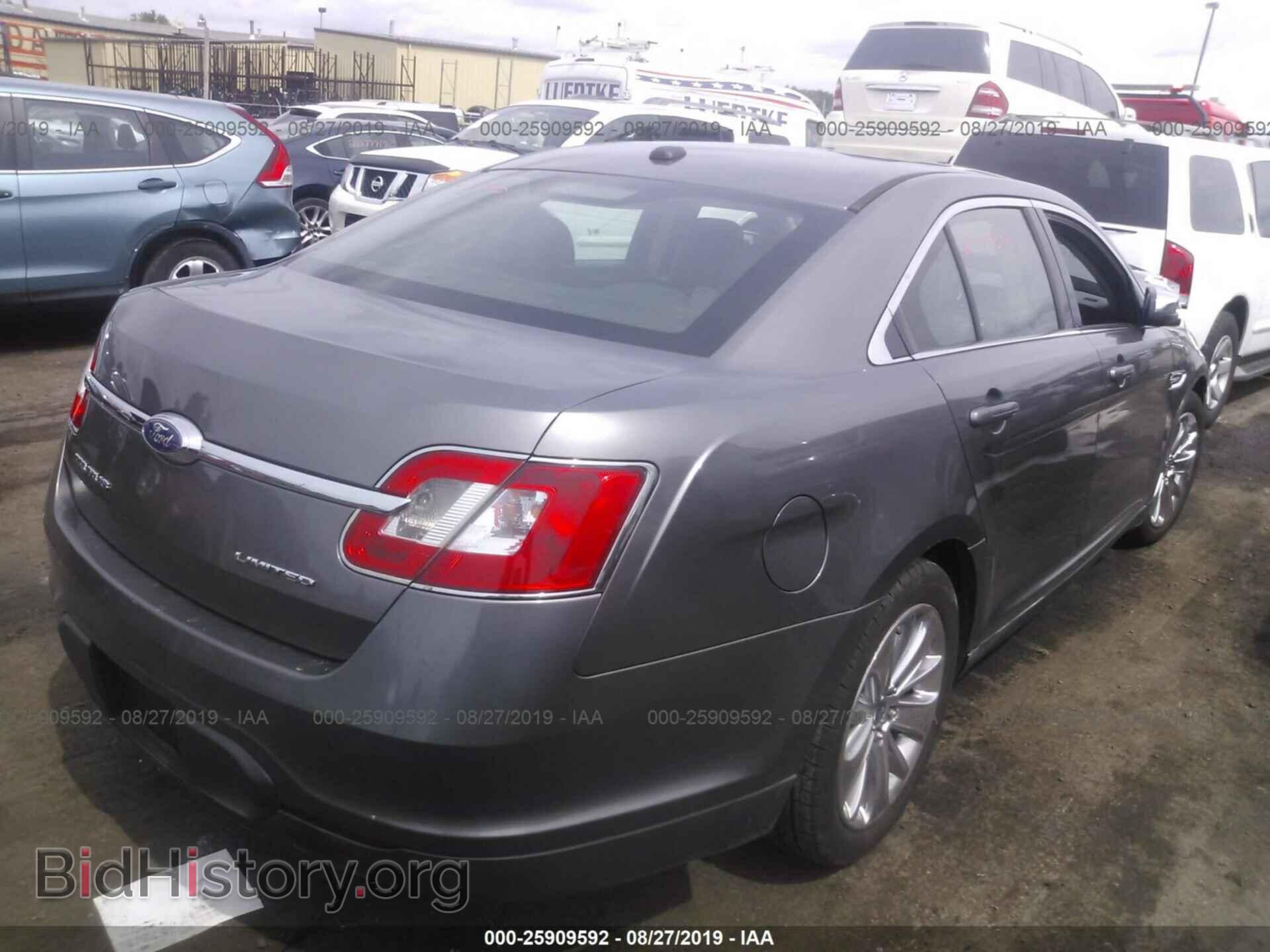 2011 FORD TAURUS - VIN: 1FAHP2FW4BG186776 - Фото 4