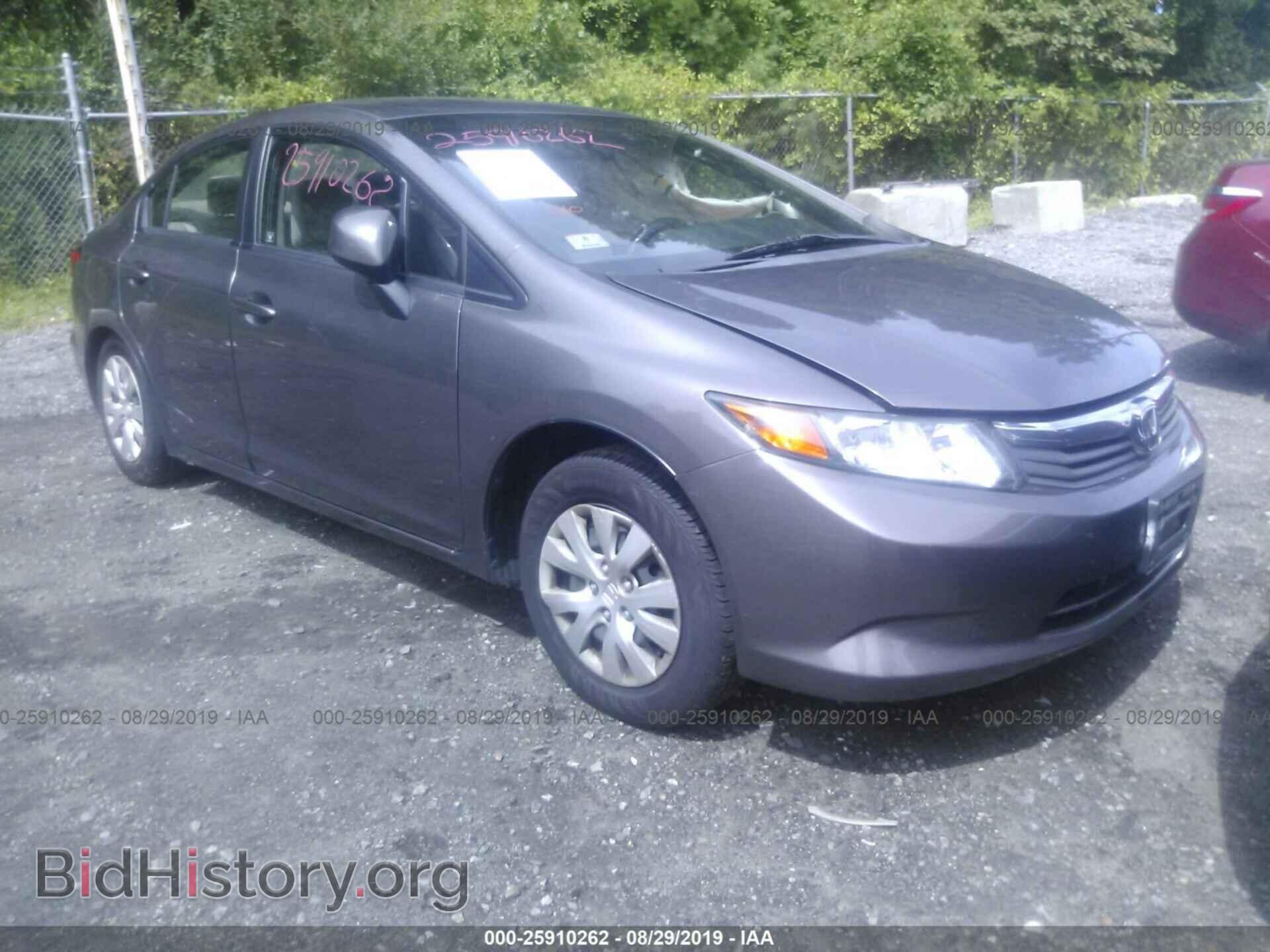 Photo 19XFB2F56CE364955 - HONDA CIVIC 2012
