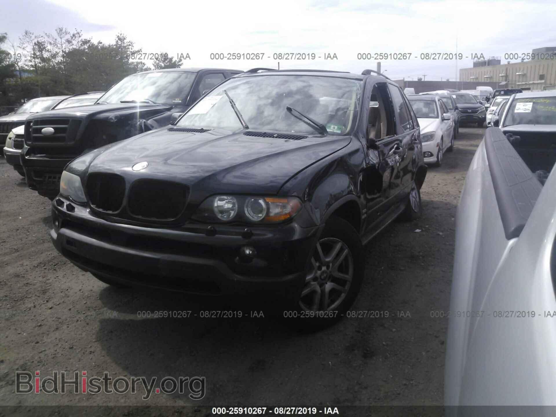 2005 BMW X5 - VIN: 5UXFA13565LY14565 - Фото 2