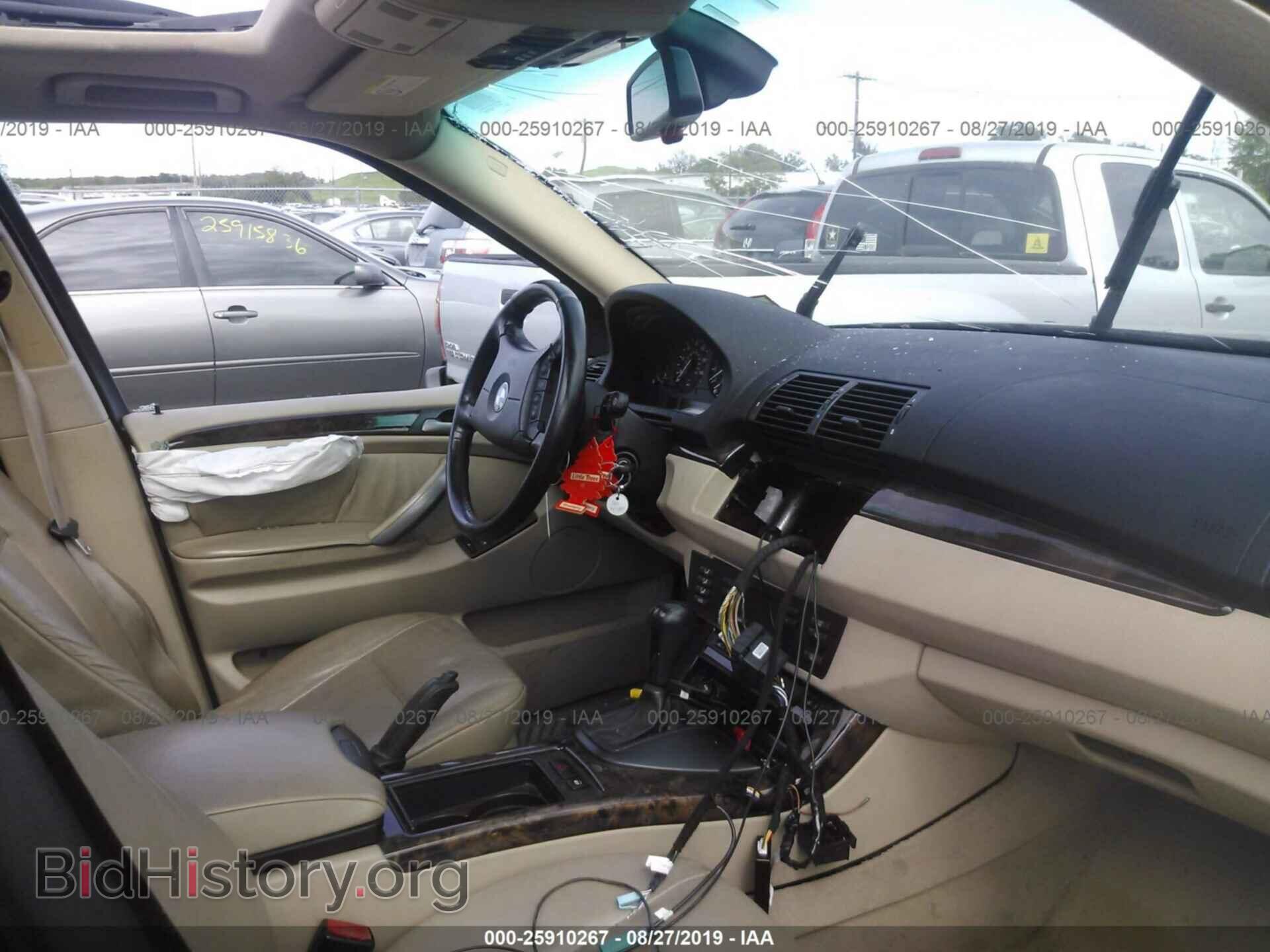 2005 BMW X5 - VIN: 5UXFA13565LY14565 - Фото 5