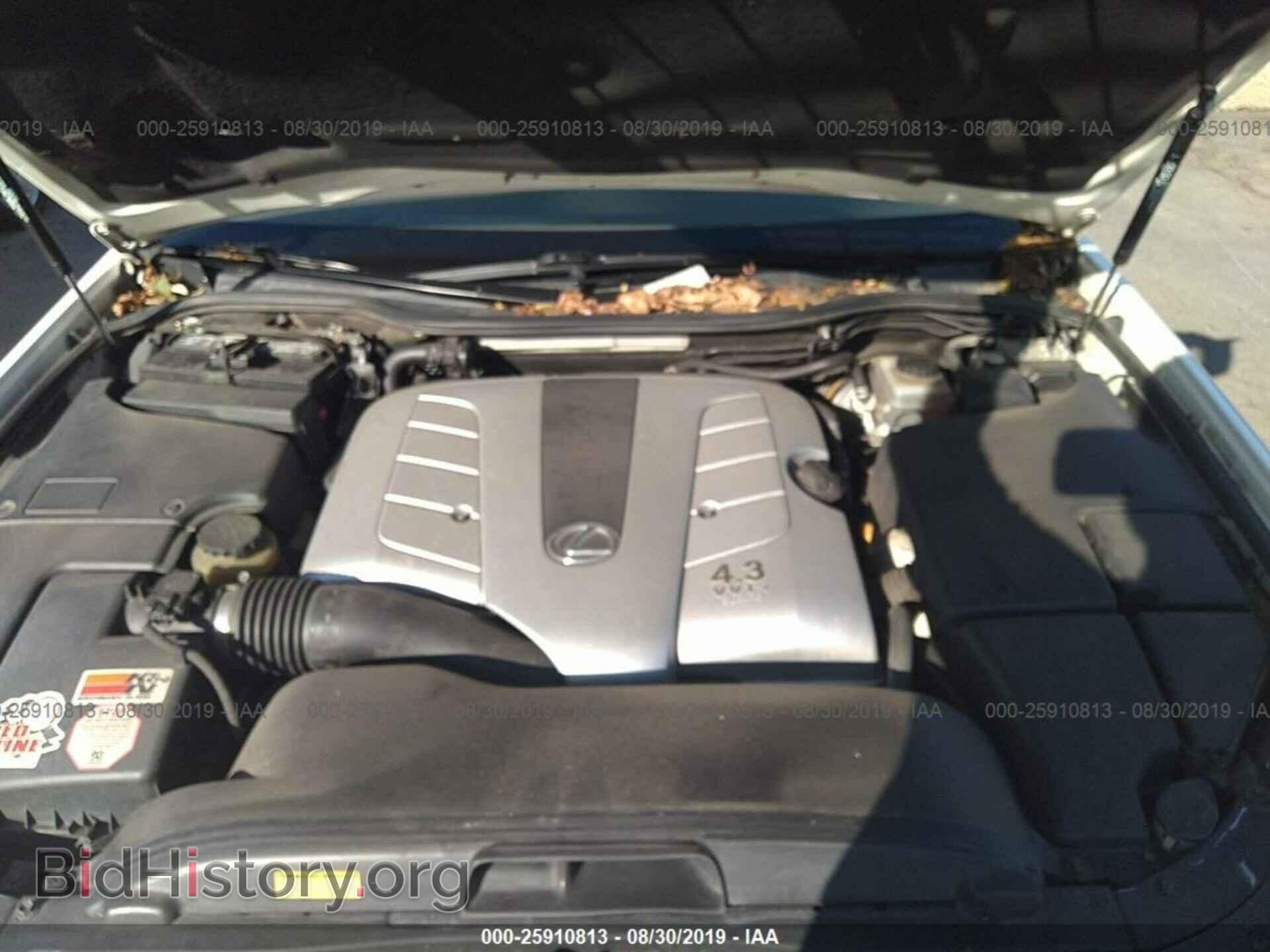 2002 LEXUS LS - VIN: JTHBN30F020069255 - Фото 10