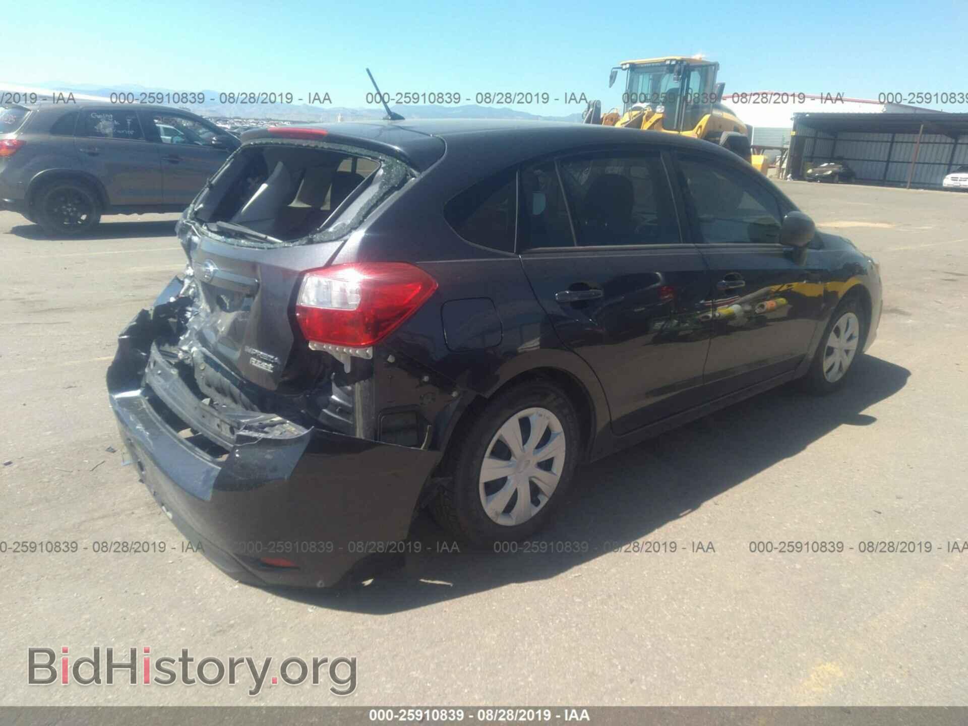 2014 SUBARU IMPREZA - VIN: JF1GPAA62E8246596 - Фото 4