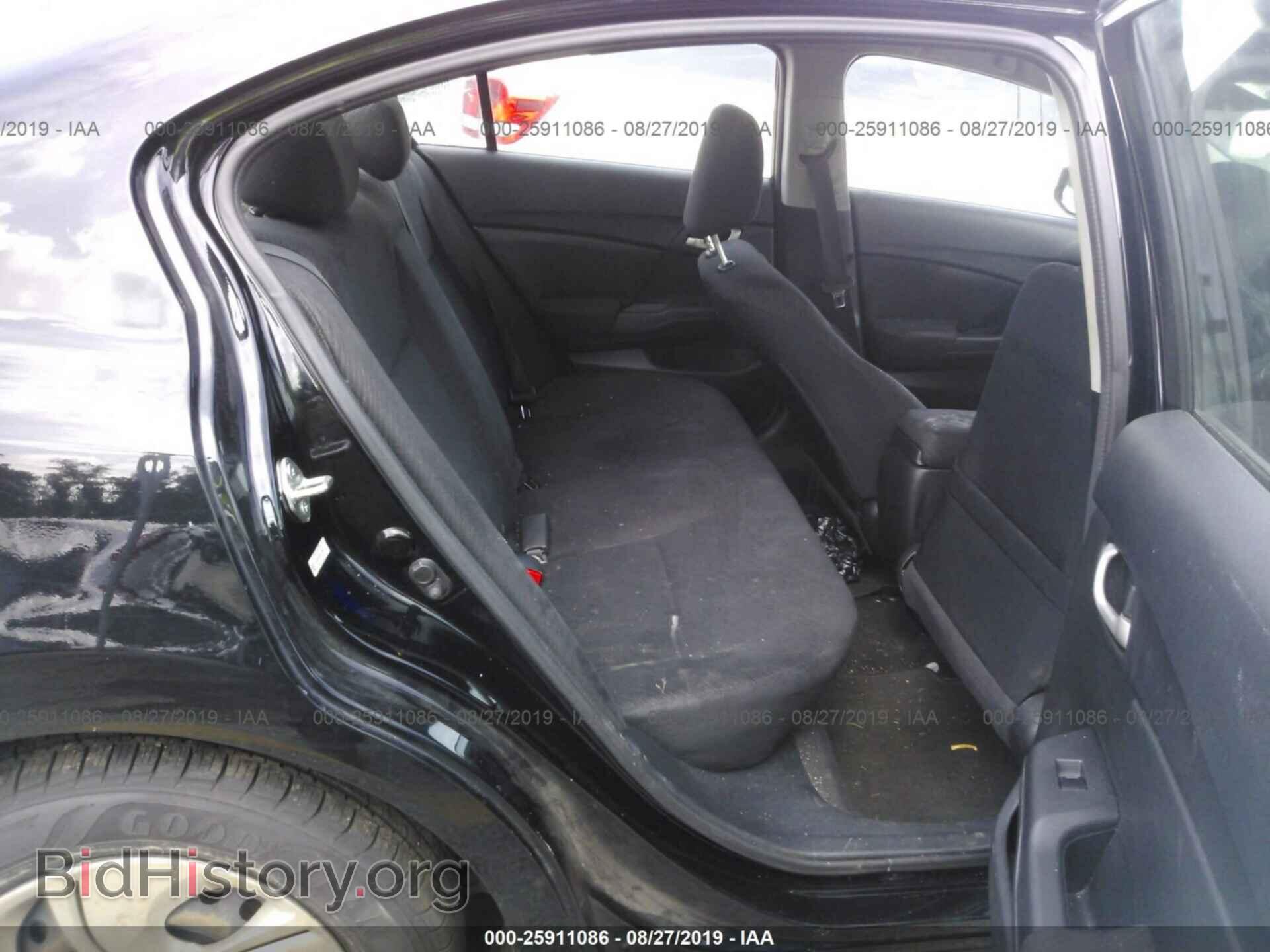 2013 HONDA CIVIC - VIN: 19XFB2F55DE215194 - Фото 8