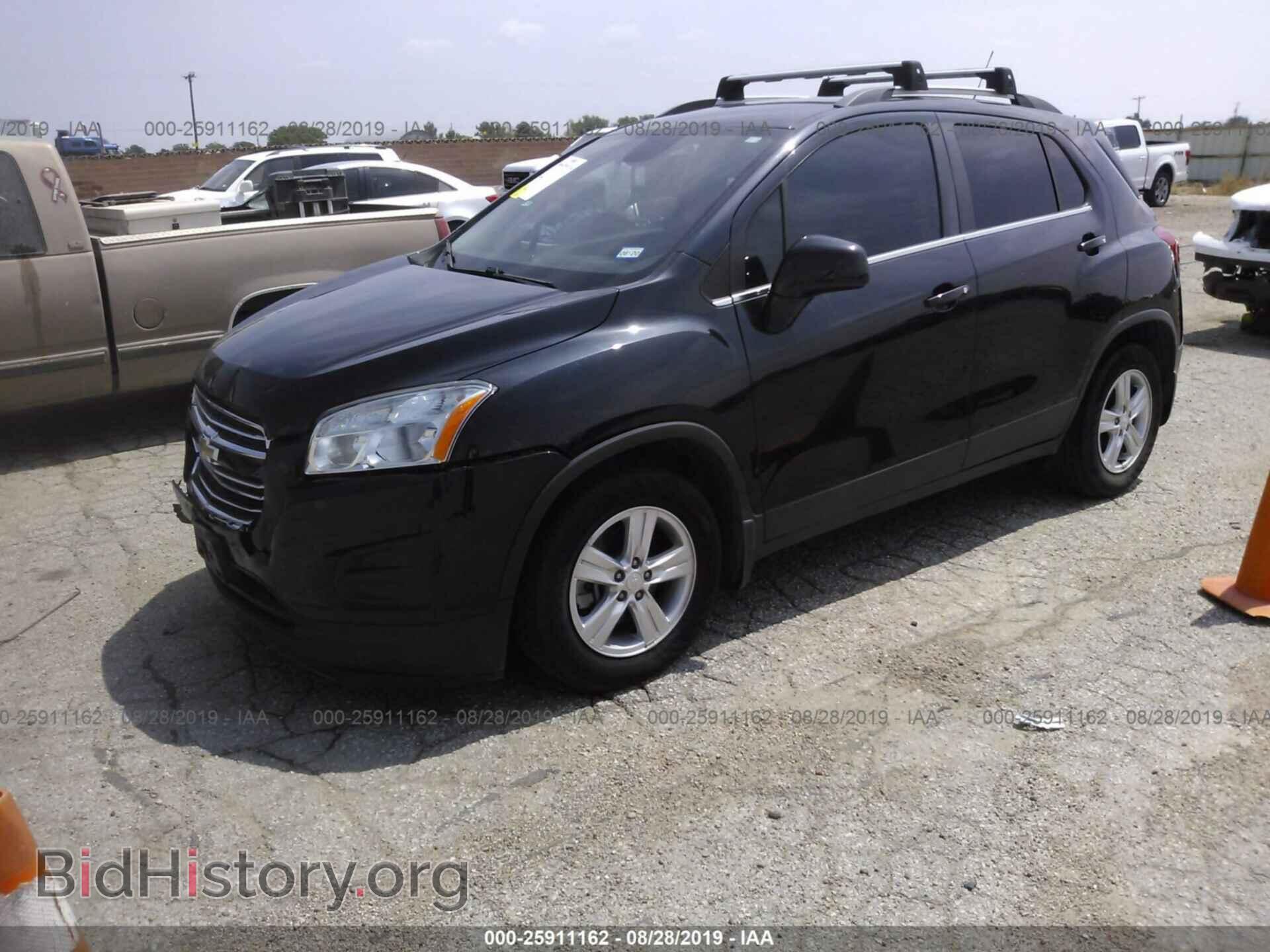 2015 CHEVROLET TRAX - VIN: 3GNCJLSB3FL220780 - Фото 2
