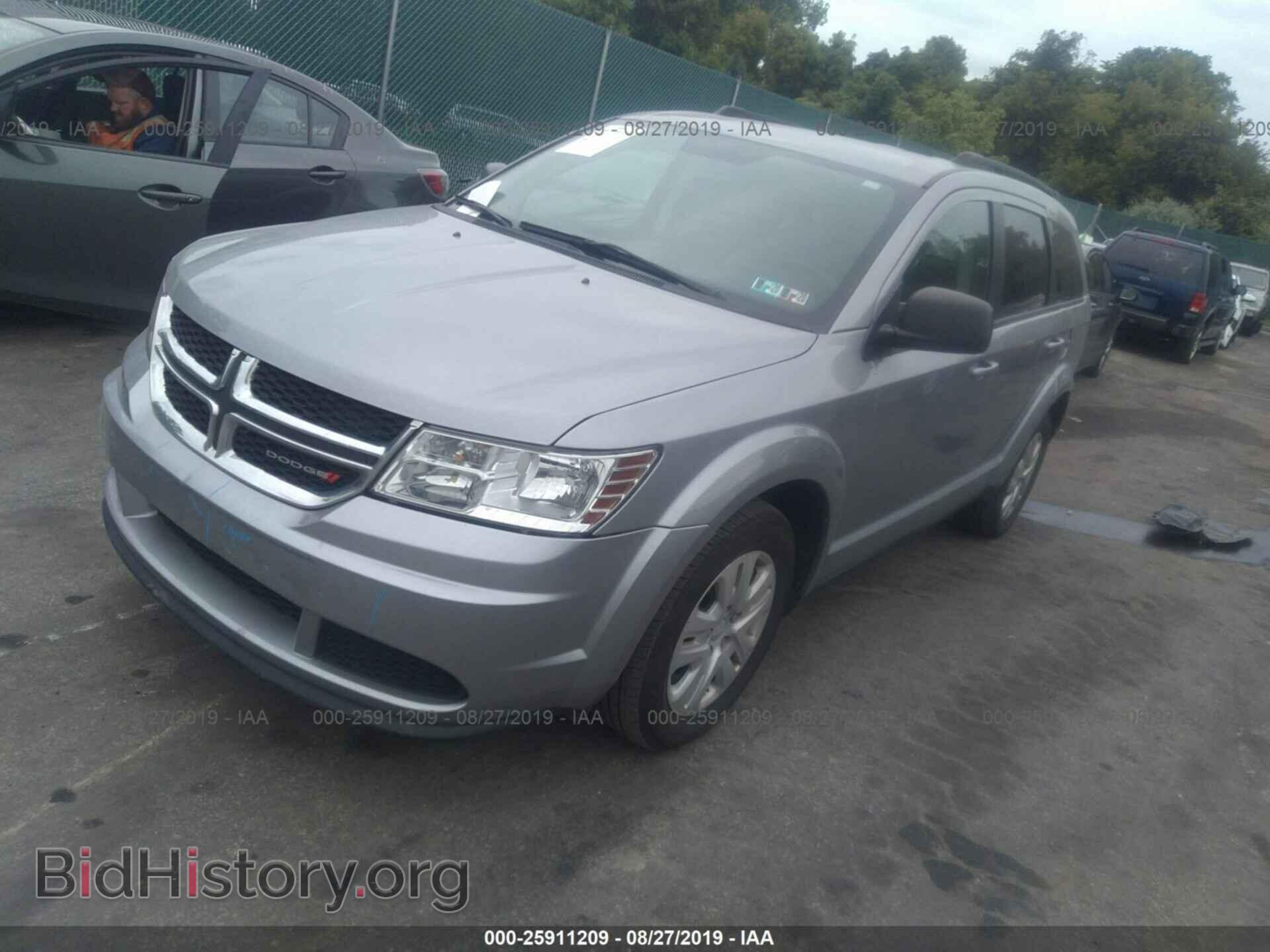 2017 DODGE JOURNEY - VIN: 3C4PDCAB9HT561932 - Фото 2