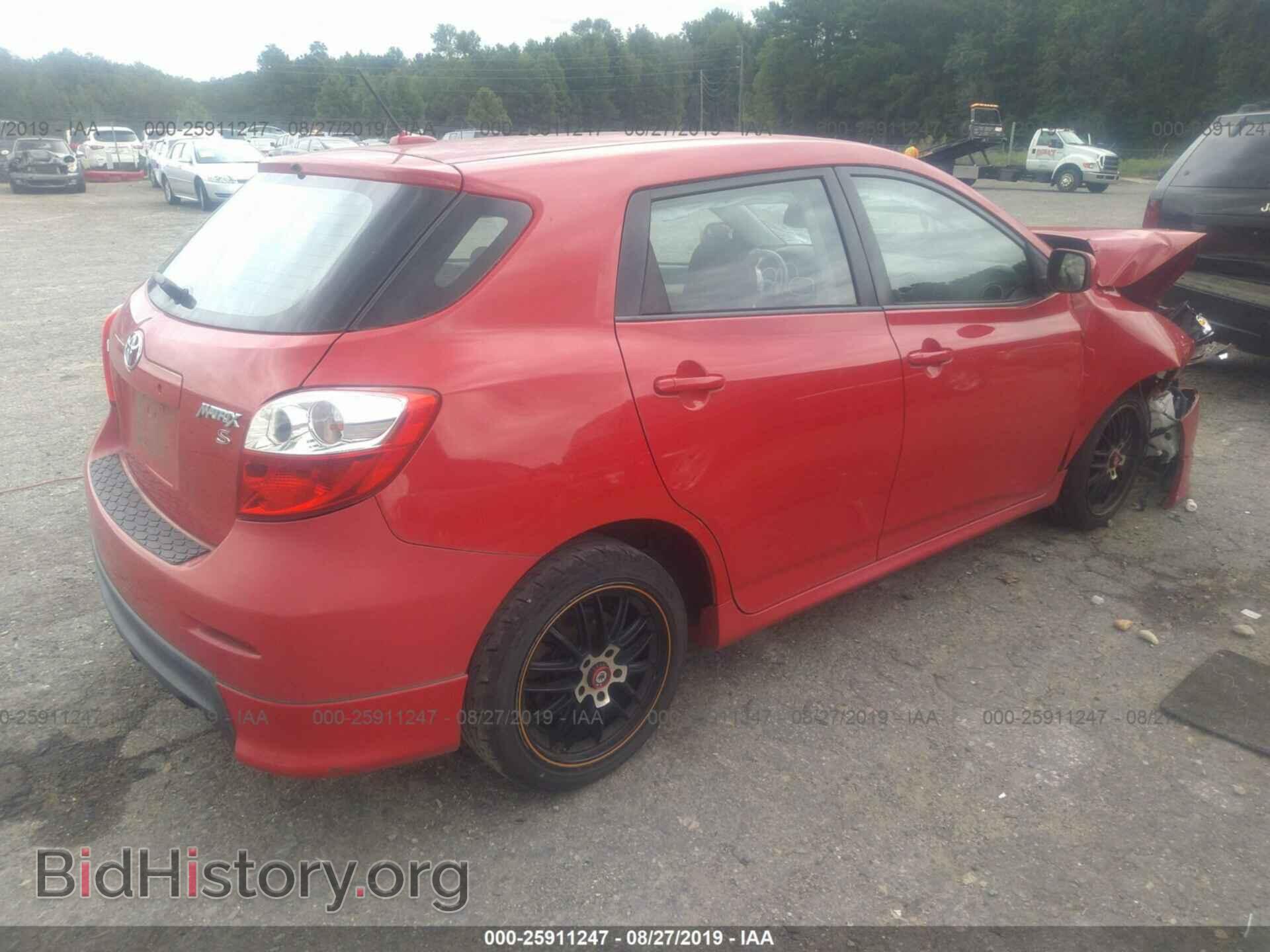 2009 TOYOTA COROLLA MATRIX - VIN: 2T1KE40E29C016412 - Фото 4