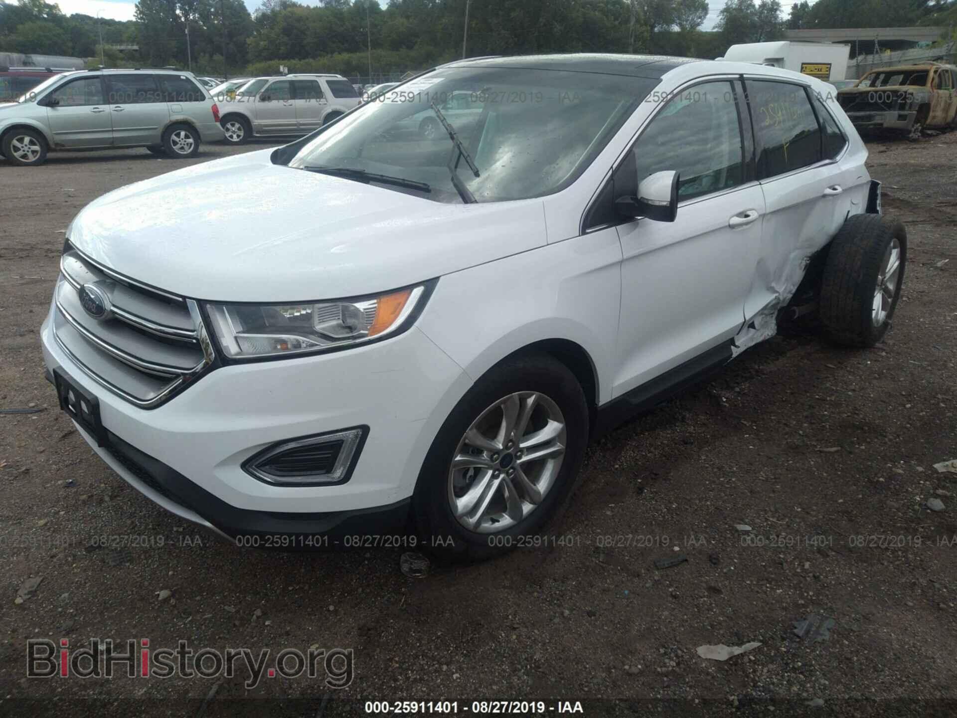 2016 FORD EDGE - VIN: 2FMPK4J80GBB00396 - Photo 2