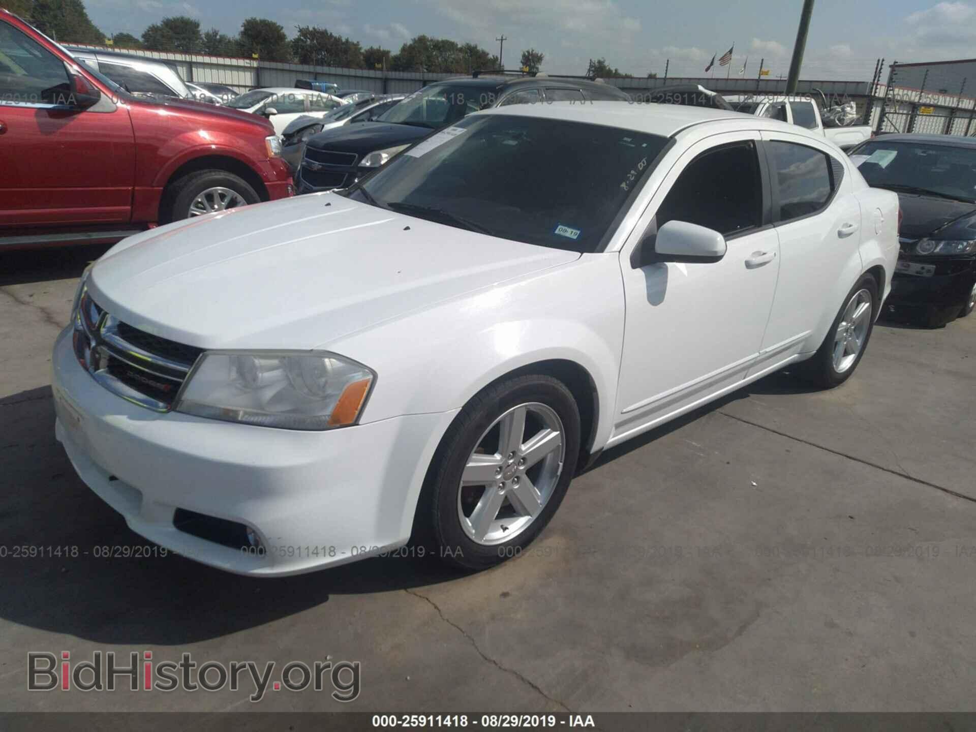 2013 DODGE AVENGER - VIN: 1C3CDZCB0DN606916 - Фото 2