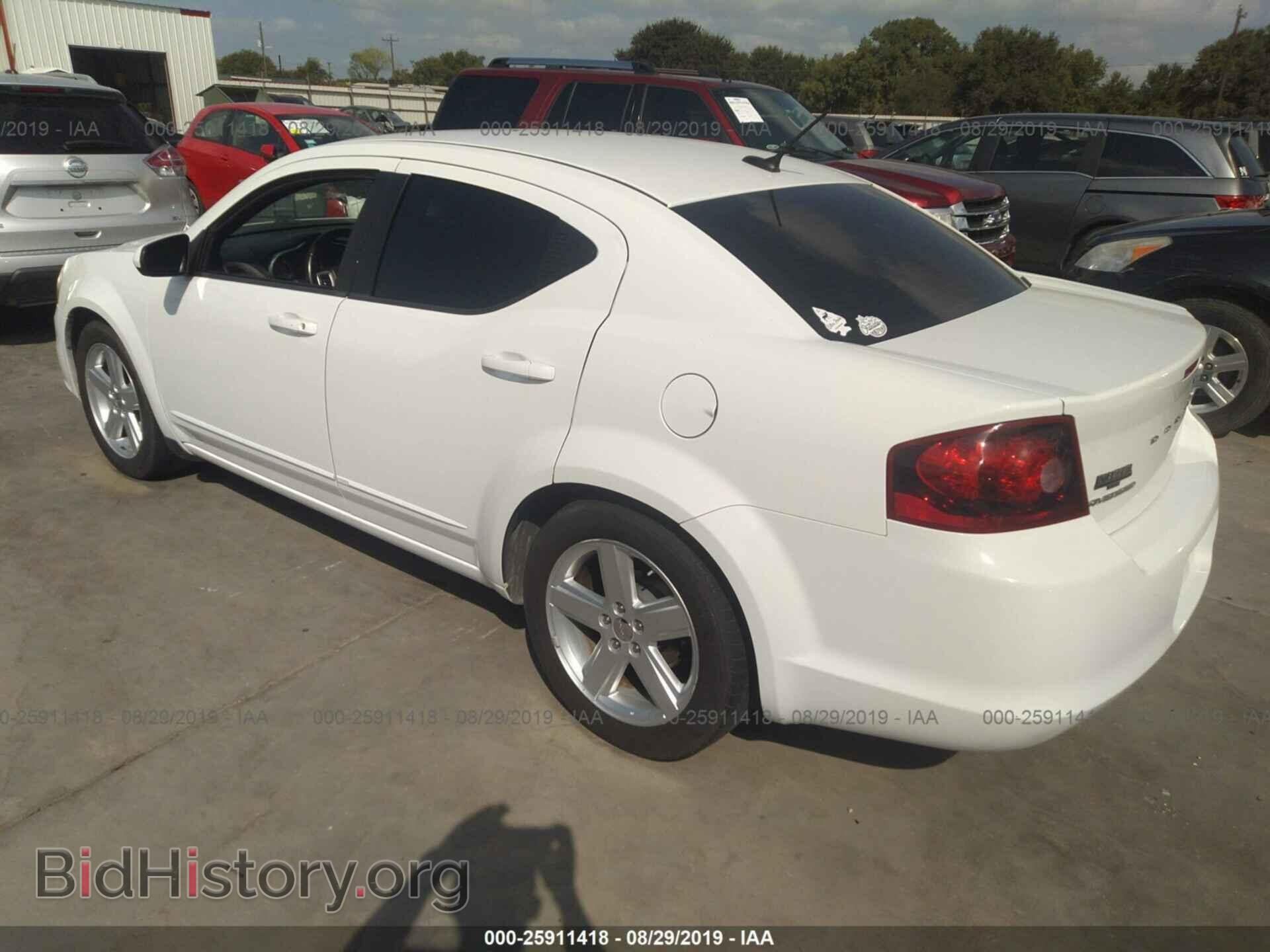 2013 DODGE AVENGER - VIN: 1C3CDZCB0DN606916 - Фото 3