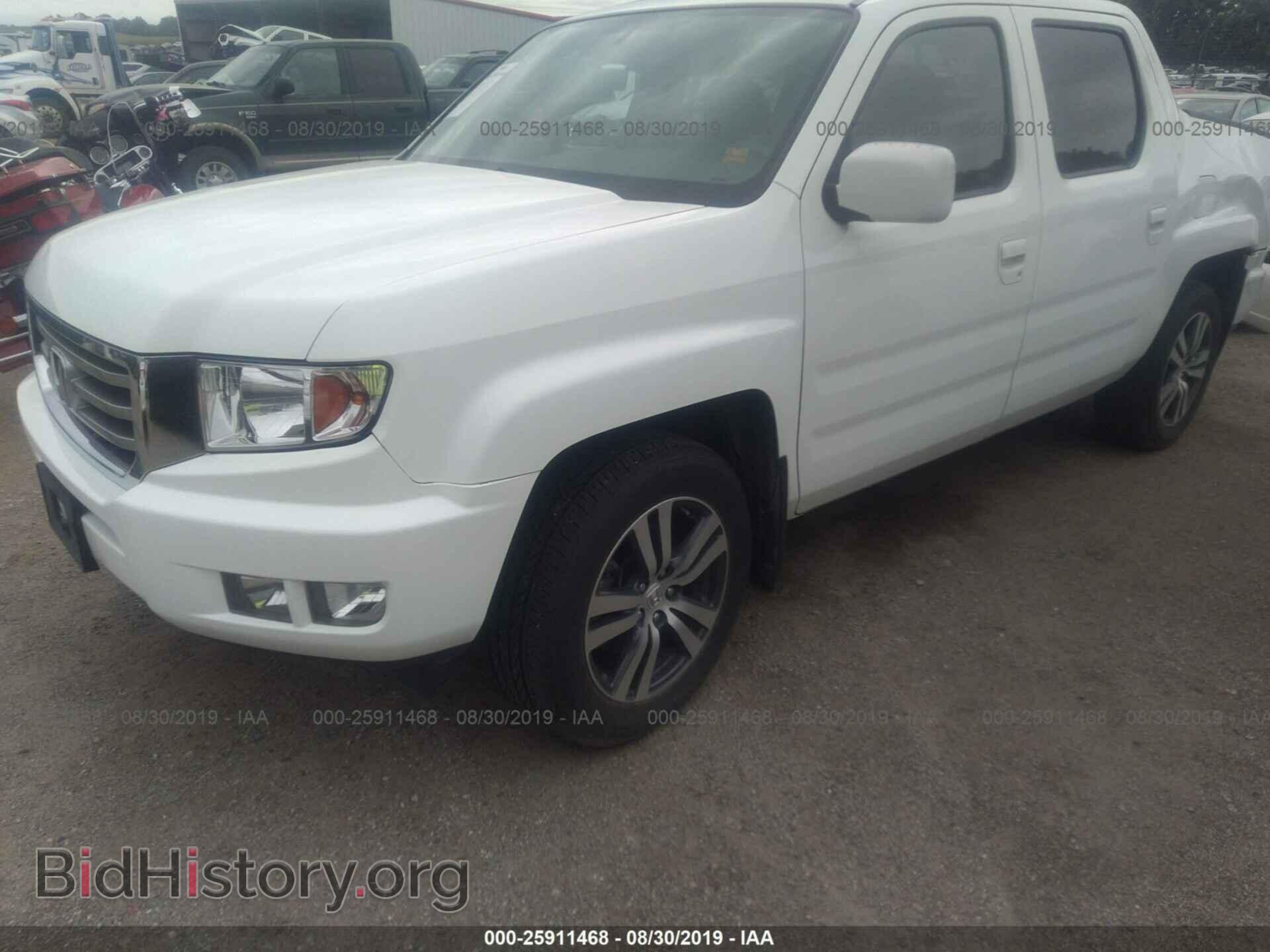 2013 HONDA RIDGELINE - VIN: 5FPYK1F56DB013243 - Фото 2