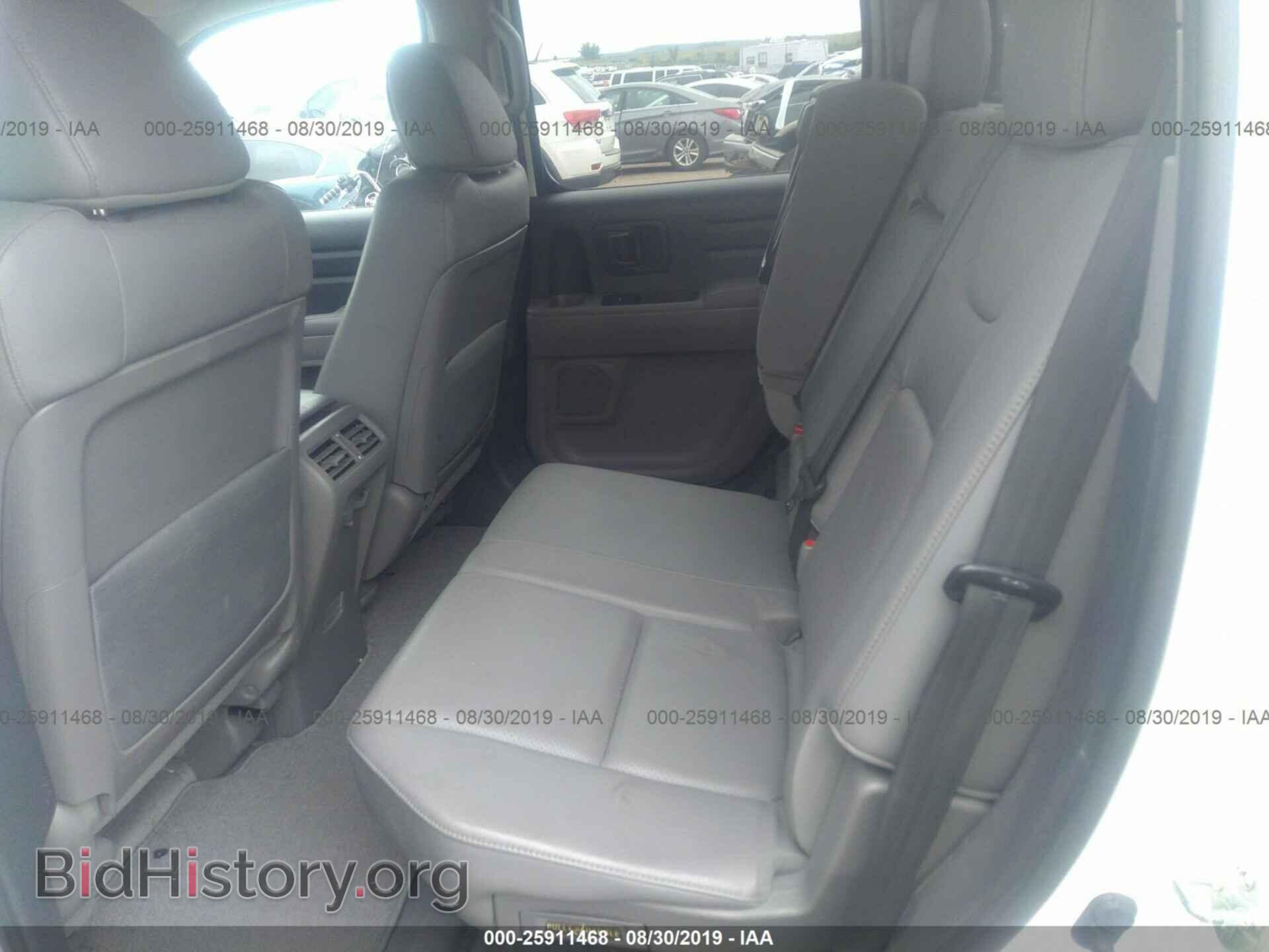 2013 HONDA RIDGELINE - VIN: 5FPYK1F56DB013243 - Фото 8