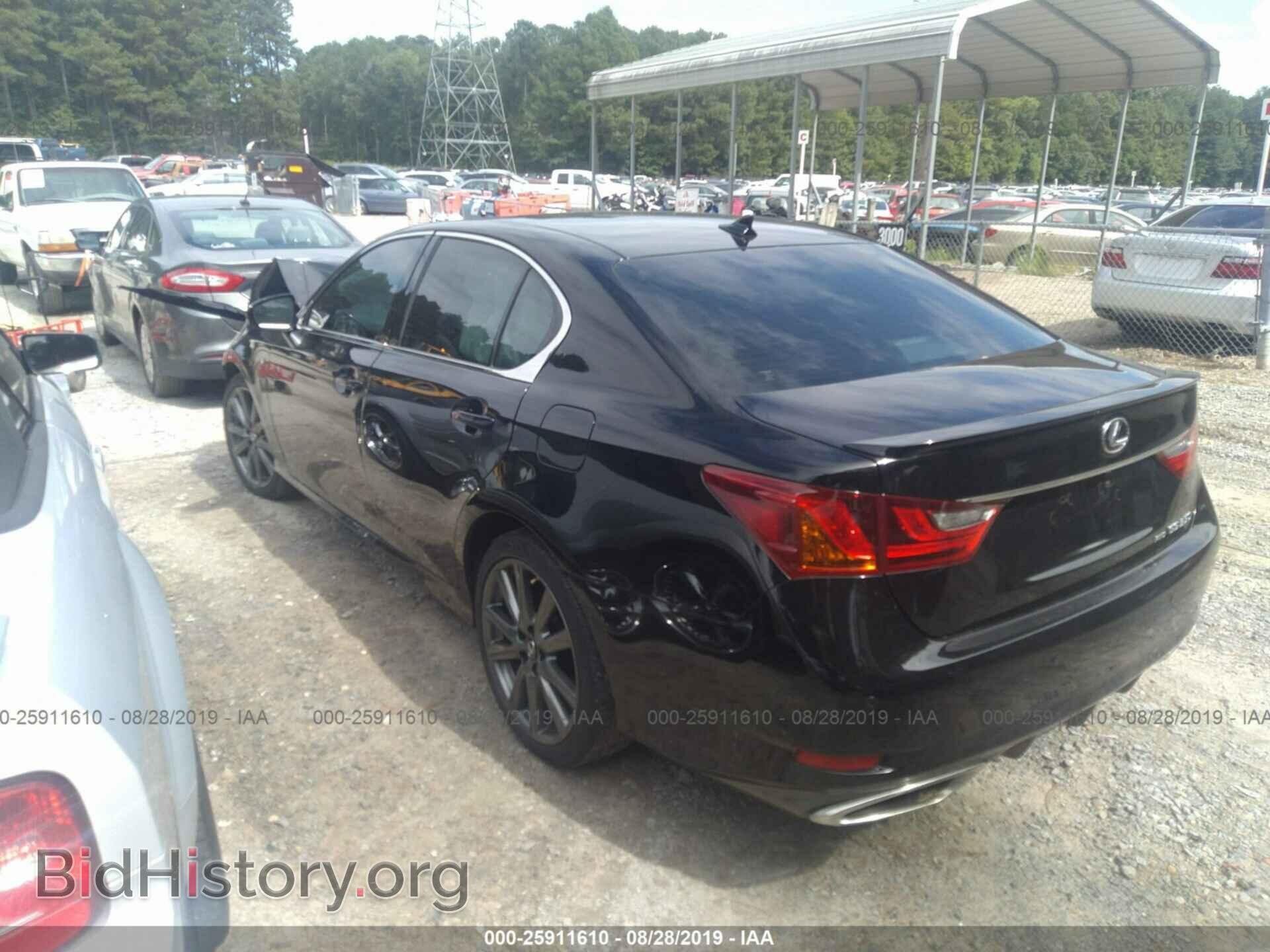 2013 LEXUS GS - VIN: JTHCE1BL5D5015242 - Photo 3