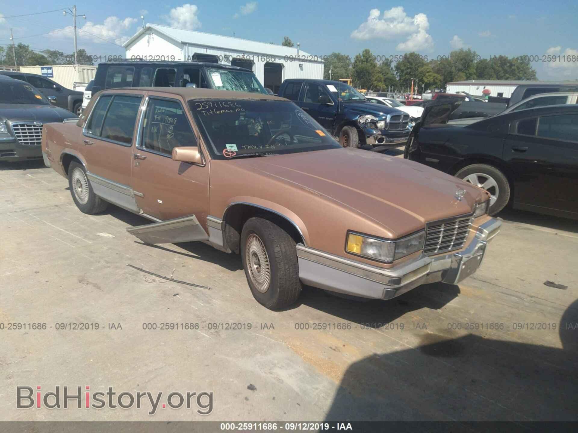 Photo 1G6CD53B6M4210485 - CADILLAC DEVILLE 1991