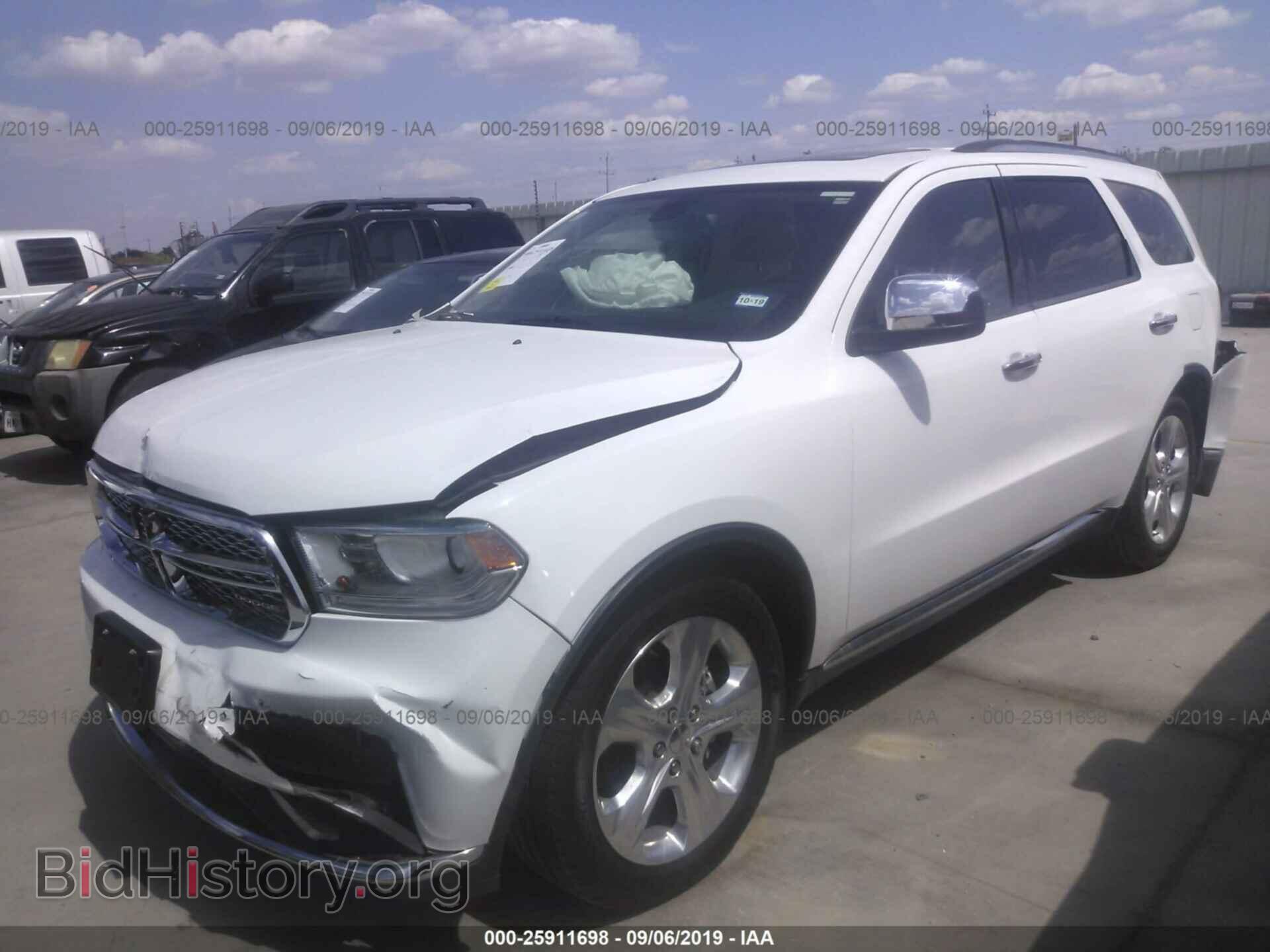 2014 DODGE DURANGO - VIN: 1C4RDHAG4EC973829 - Фото 2