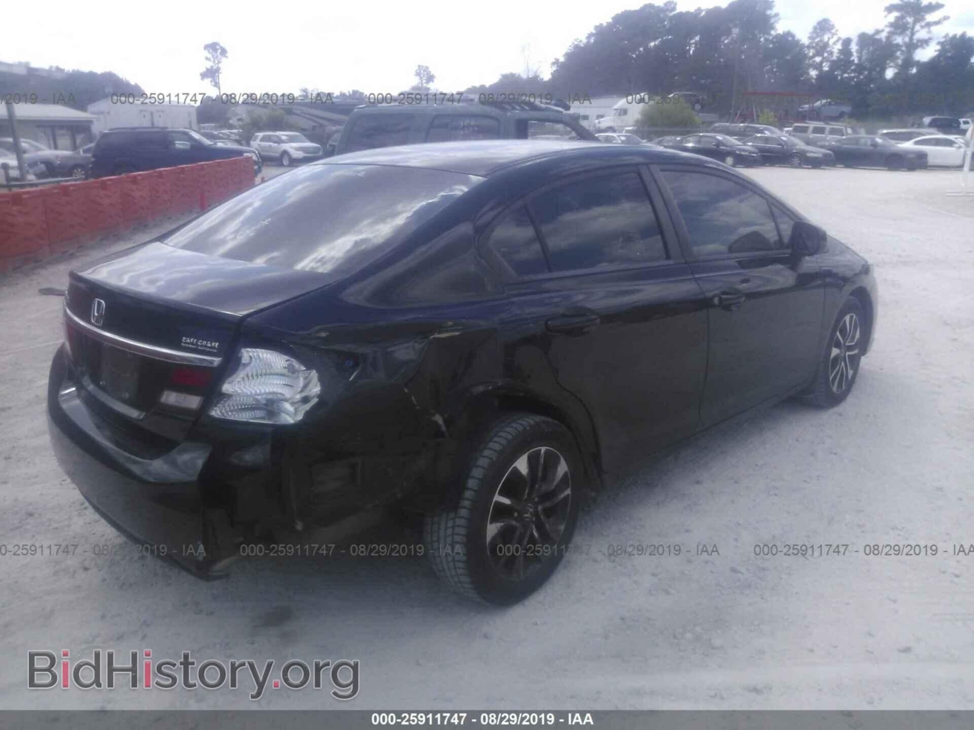 2013 HONDA CIVIC - VIN: 19XFB2F82DE085160 - Фото 4