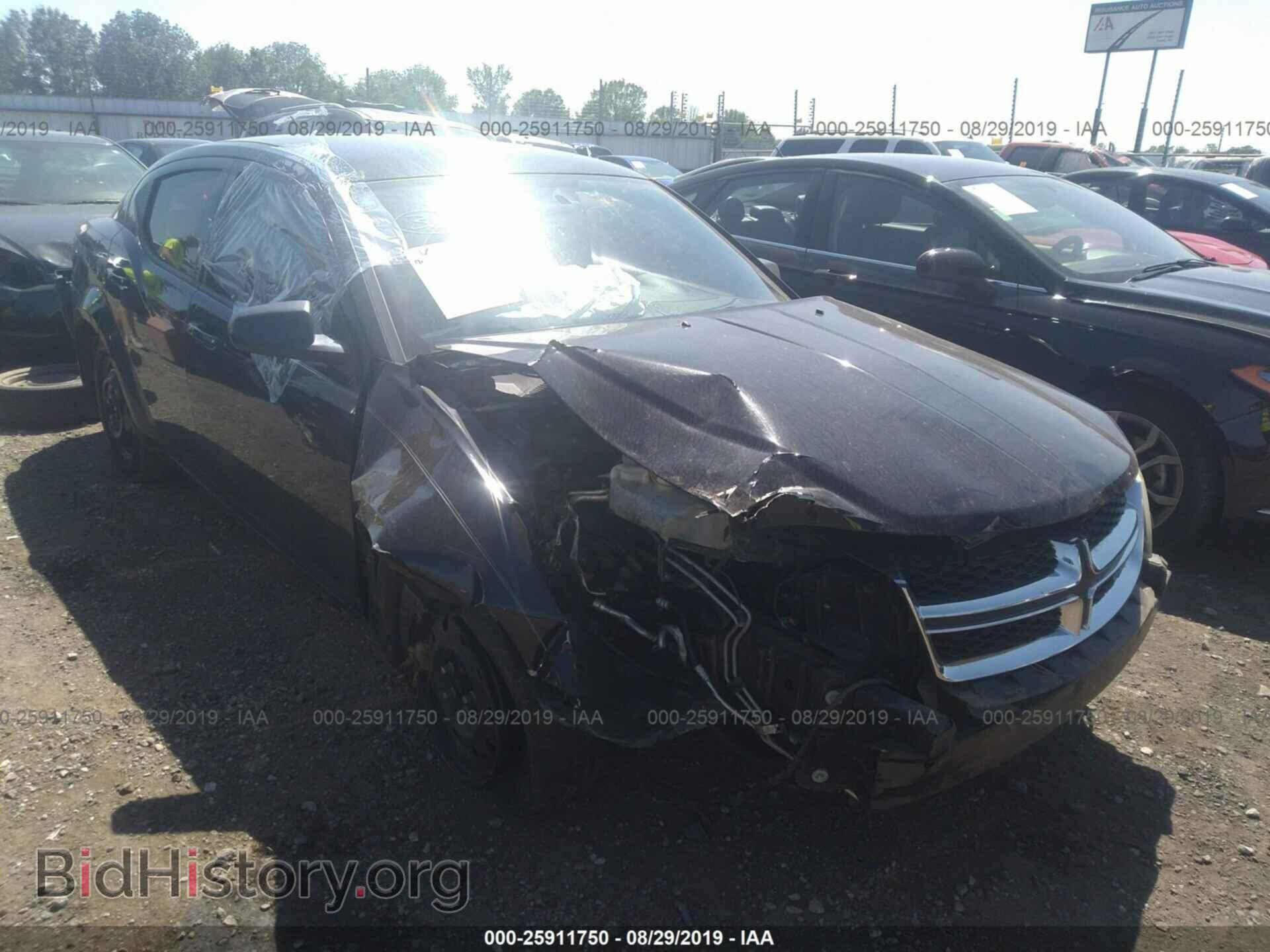 Фотография 1C3CDZABXDN628392 - DODGE AVENGER 2013