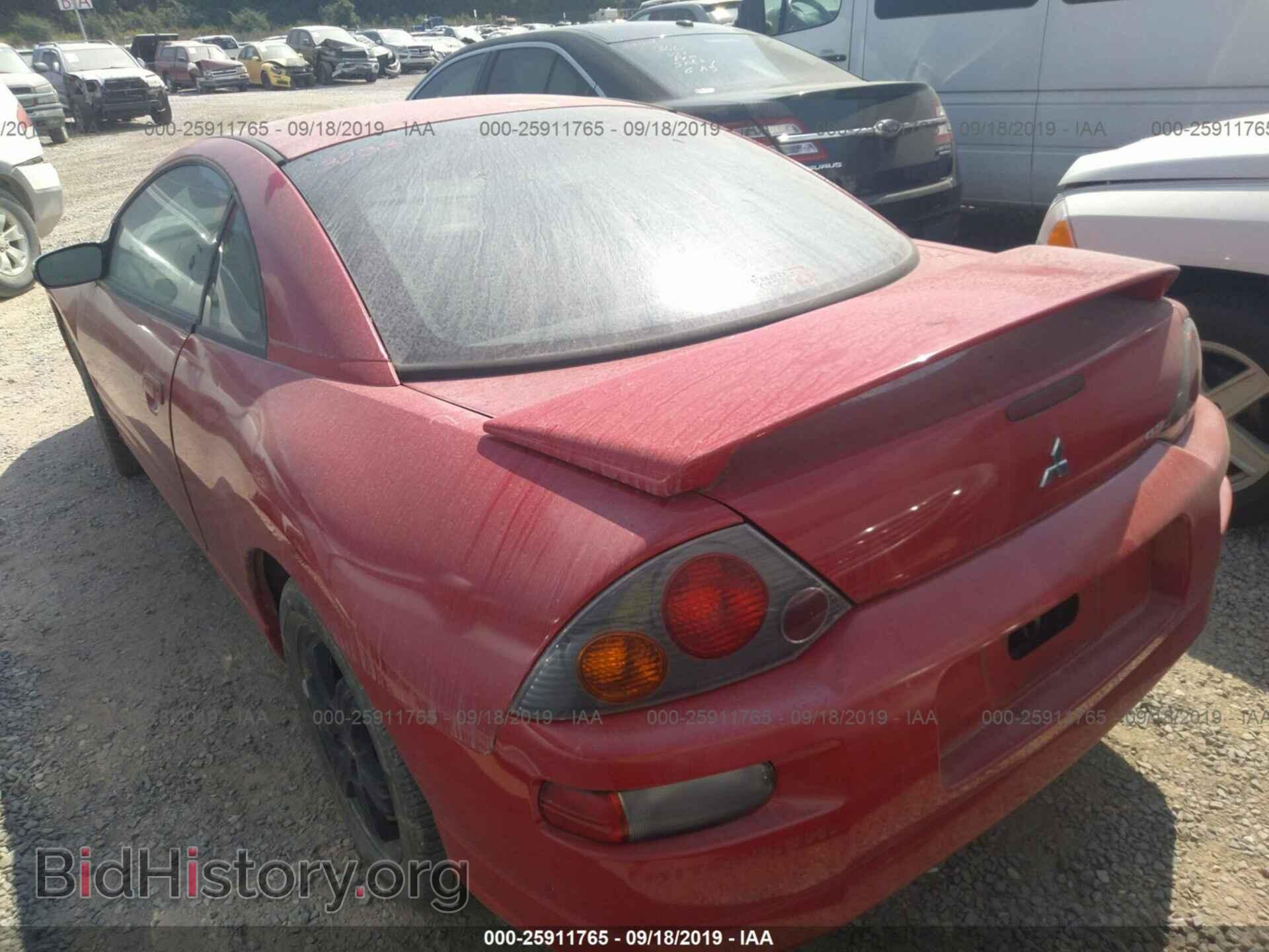 2003 MITSUBISHI ECLIPSE - VIN: 4A3AC44G73E002763 - Фото 3
