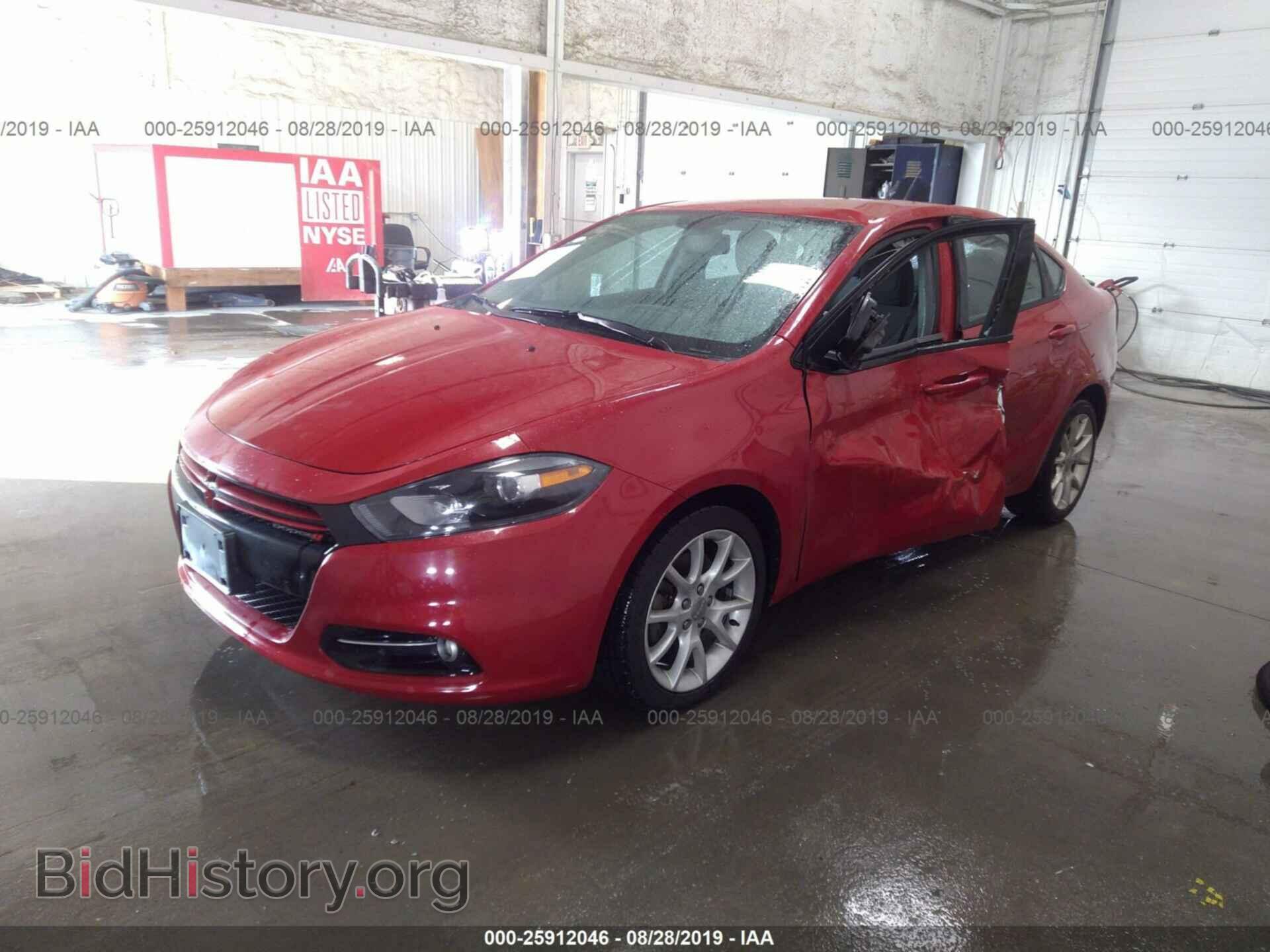 2013 DODGE DART - VIN: 1C3CDFBH2DD641421 - Фото 2