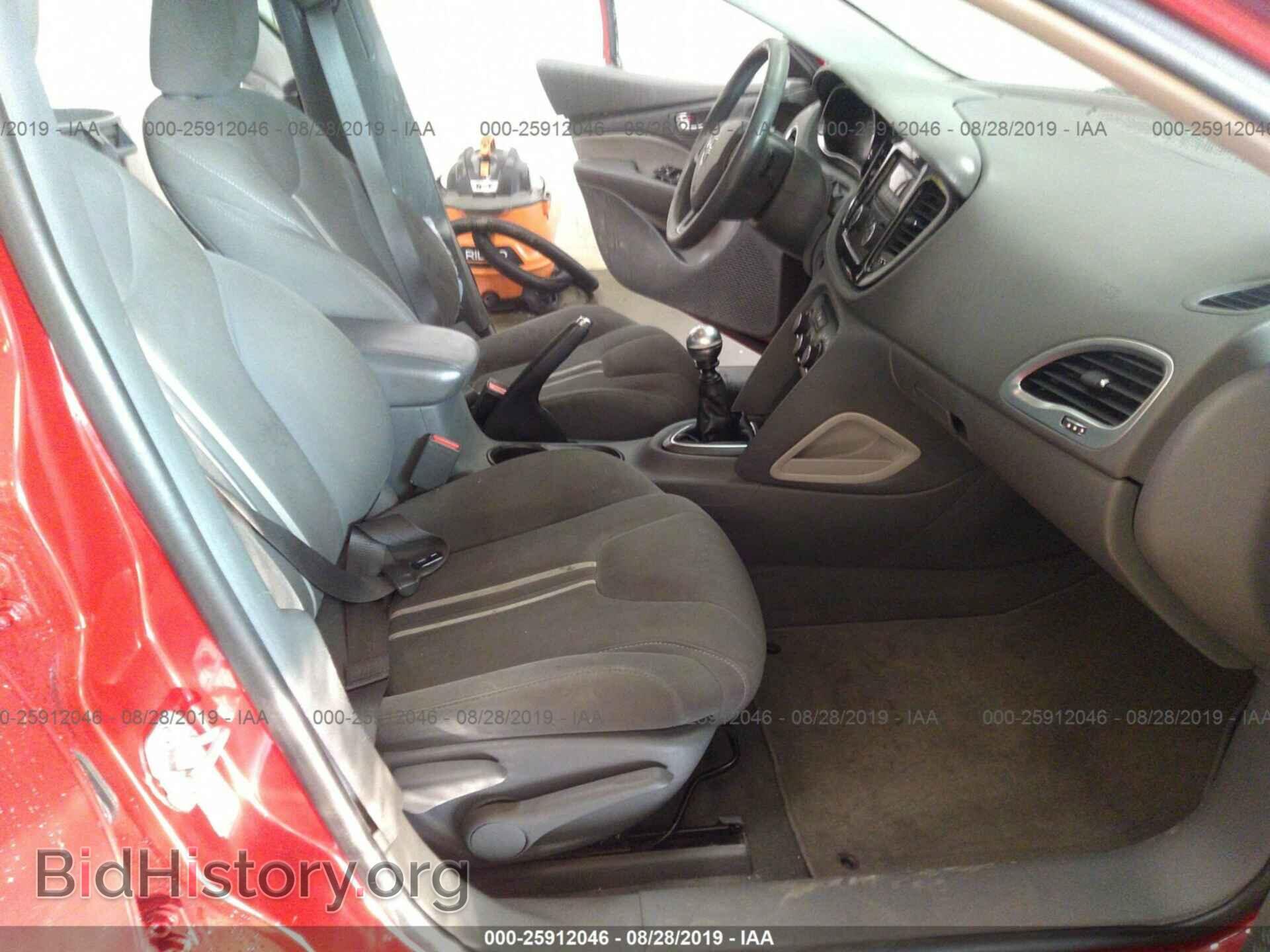 2013 DODGE DART - VIN: 1C3CDFBH2DD641421 - Фото 5