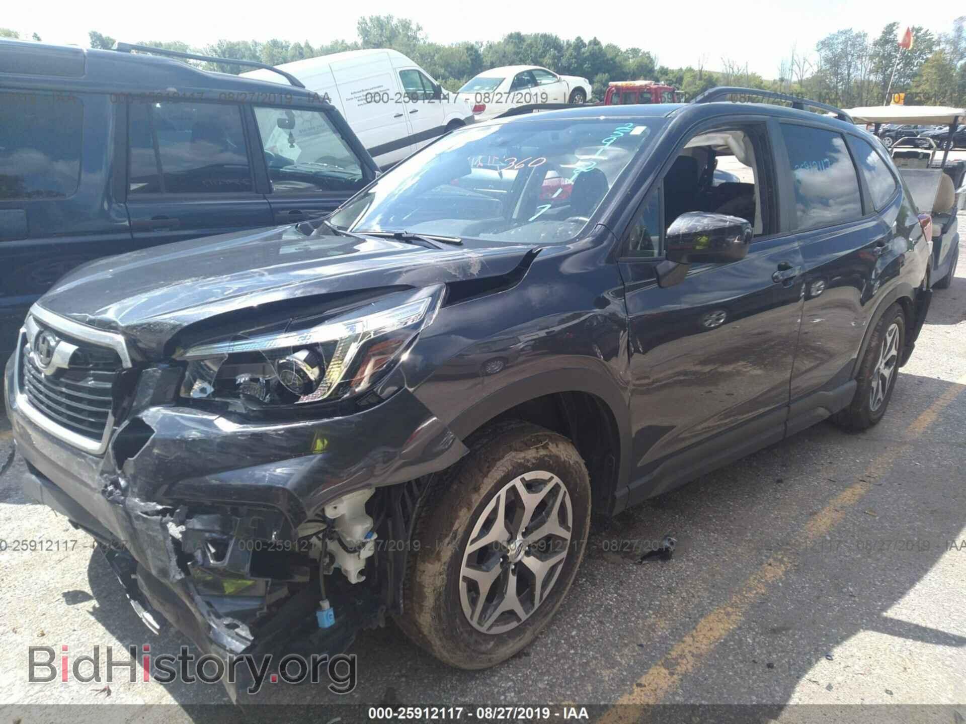 2019 SUBARU FORESTER - VIN: JF2SKAEC4KH445472 - Фото 2