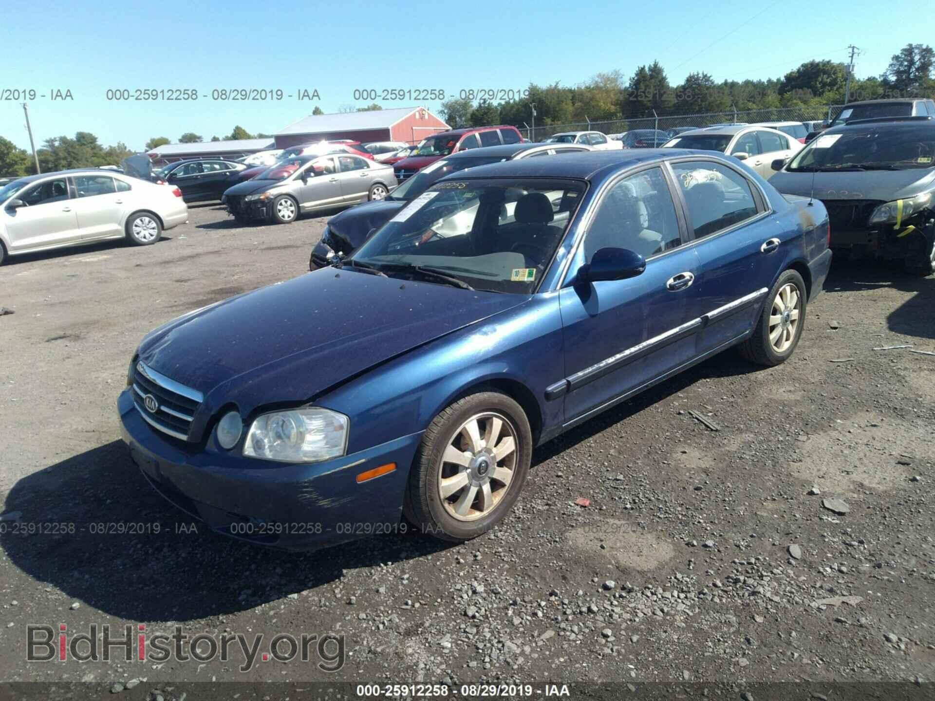 2005 KIA OPTIMA - VIN: KNAGD128X55419668 - Фото 2