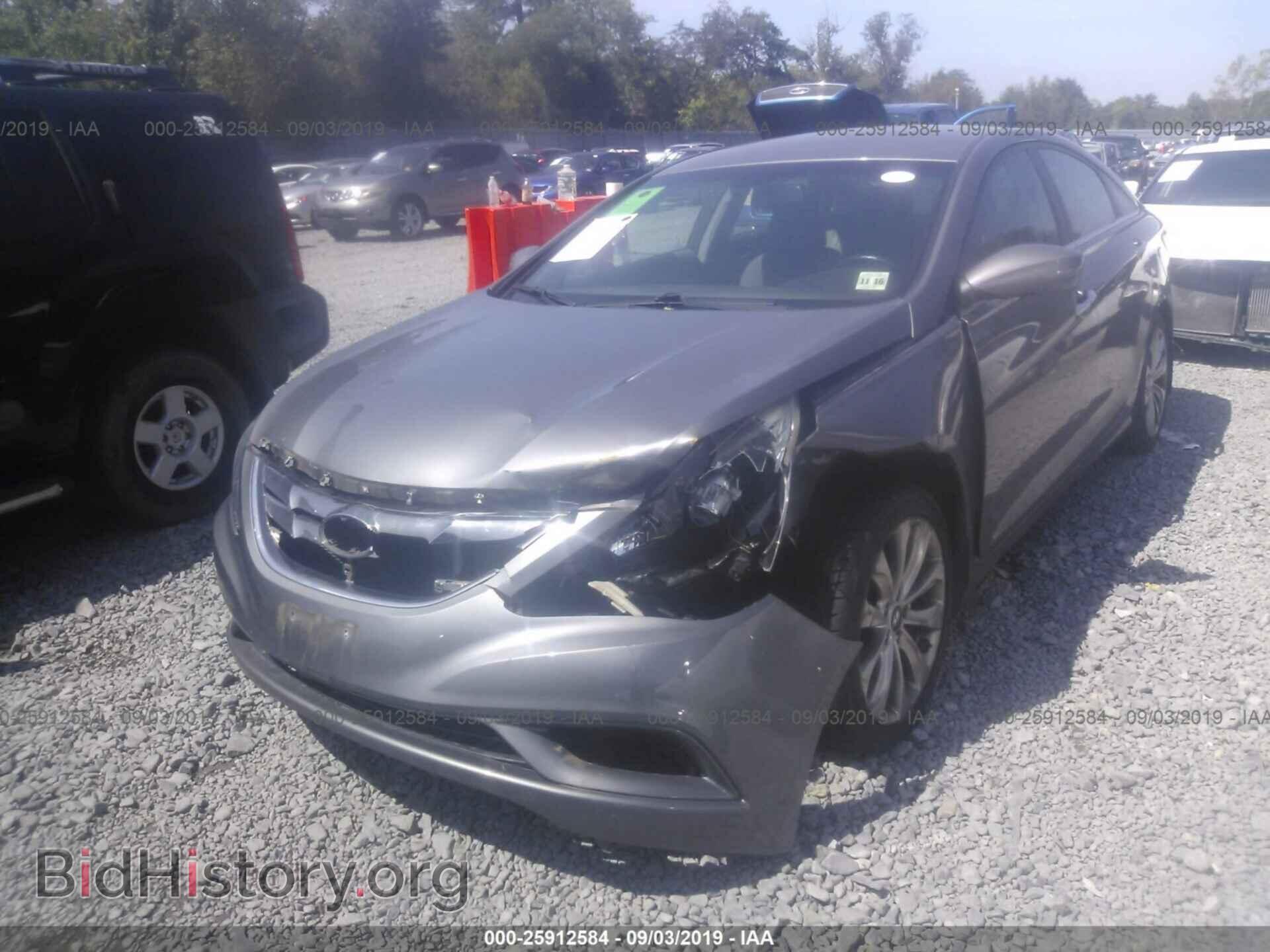 2012 HYUNDAI SONATA - VIN: 5NPEC4AB5CH393585 - Фото 2