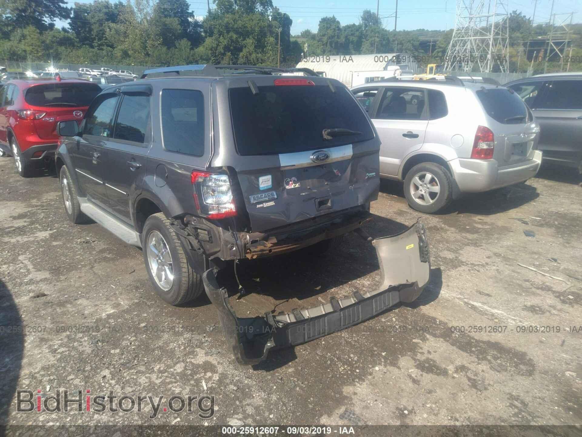 2011 FORD ESCAPE - VIN: 1FMCU9EG5BKA47071 - Фото 3