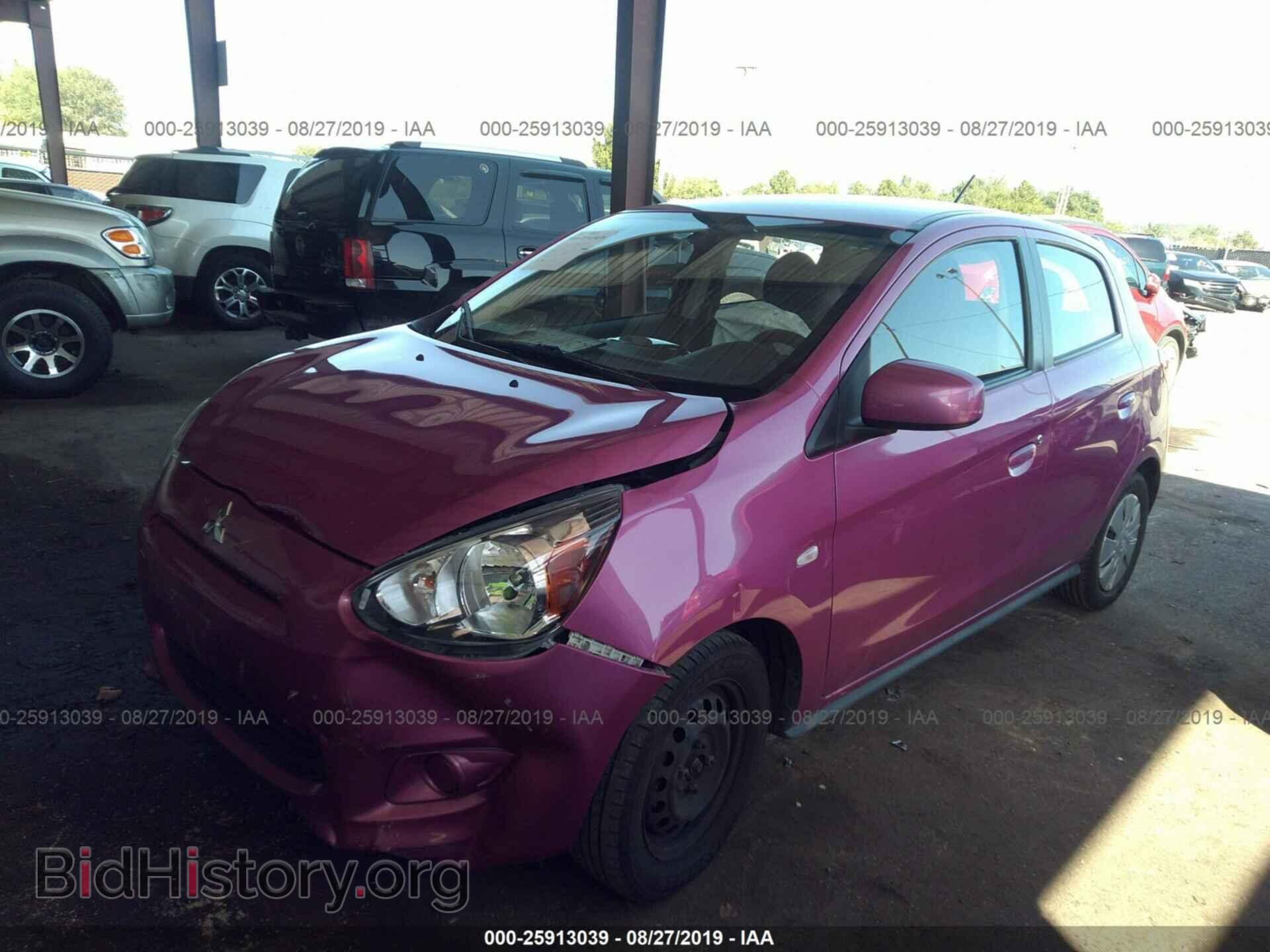 2015 MITSUBISHI MIRAGE - VIN: ML32A3HJ9FH056939 - Фото 2