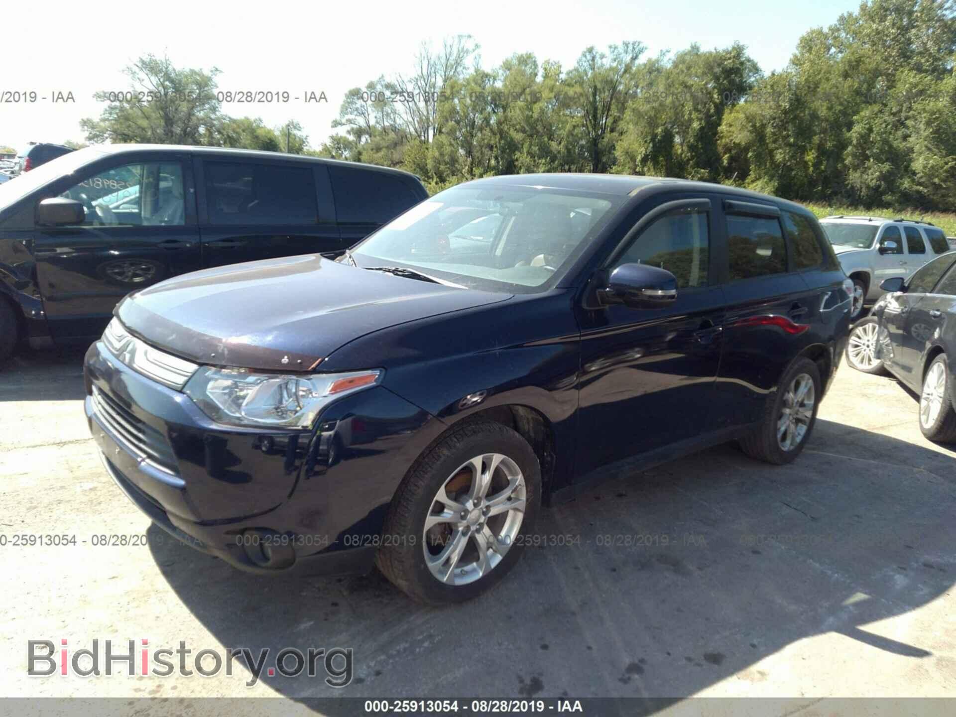 2014 MITSUBISHI OUTLANDER - VIN: JA4AZ3A38EZ014939 - Фото 2