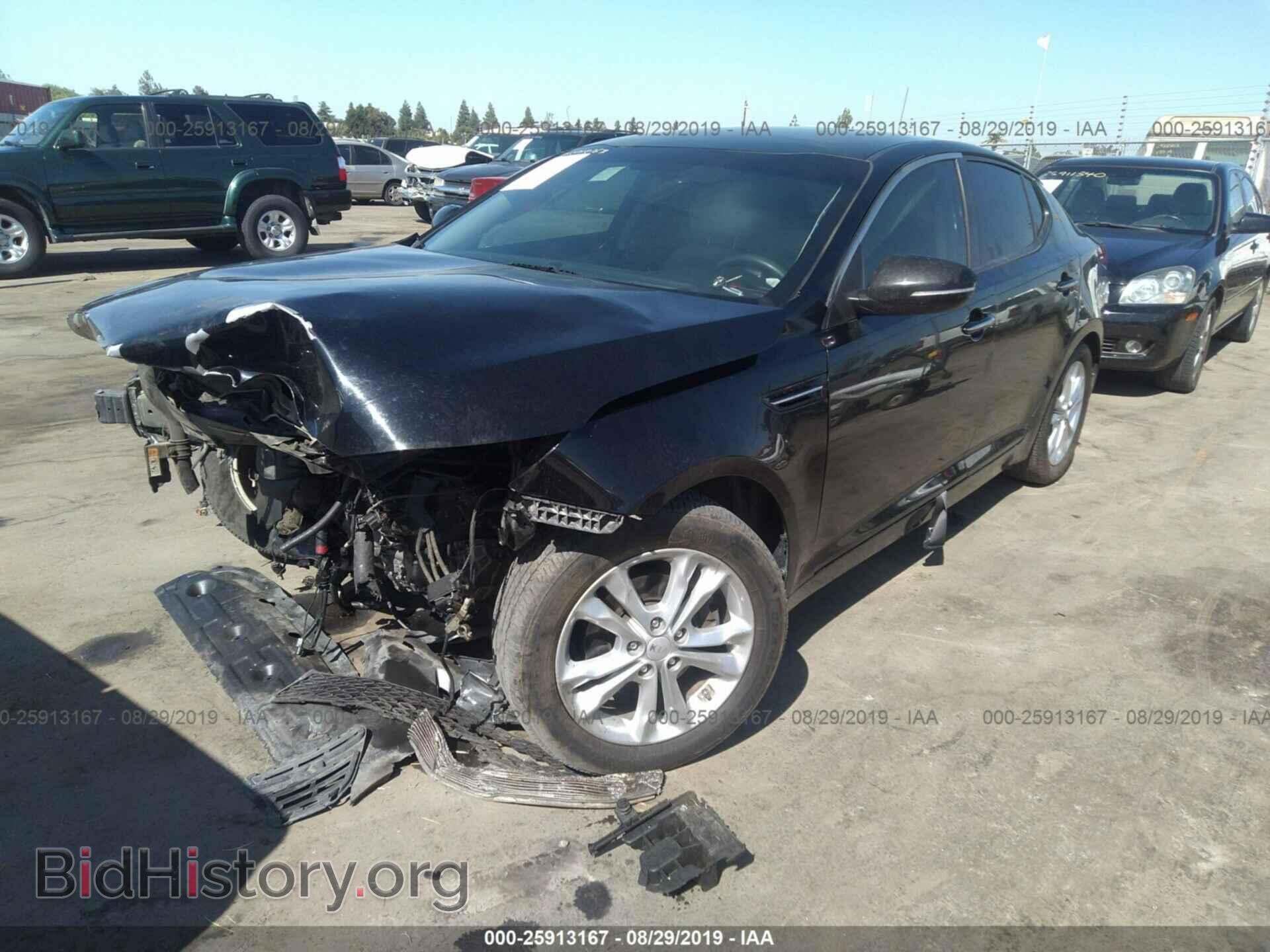 2013 KIA OPTIMA - VIN: 5XXGM4A78DG201932 - Фото 2