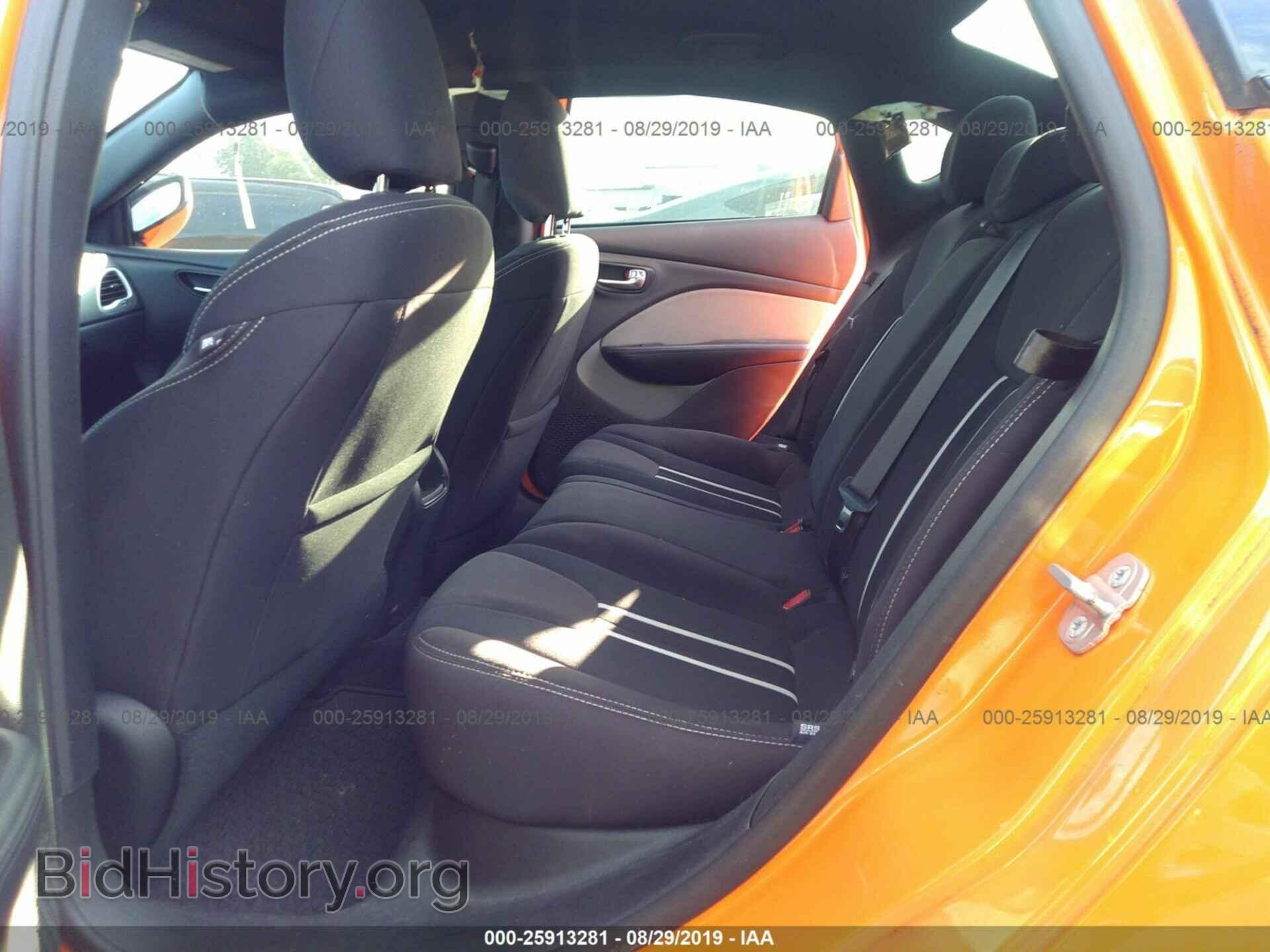 2014 DODGE DART - VIN: 1C3CDFBB6ED701634 - Фото 8